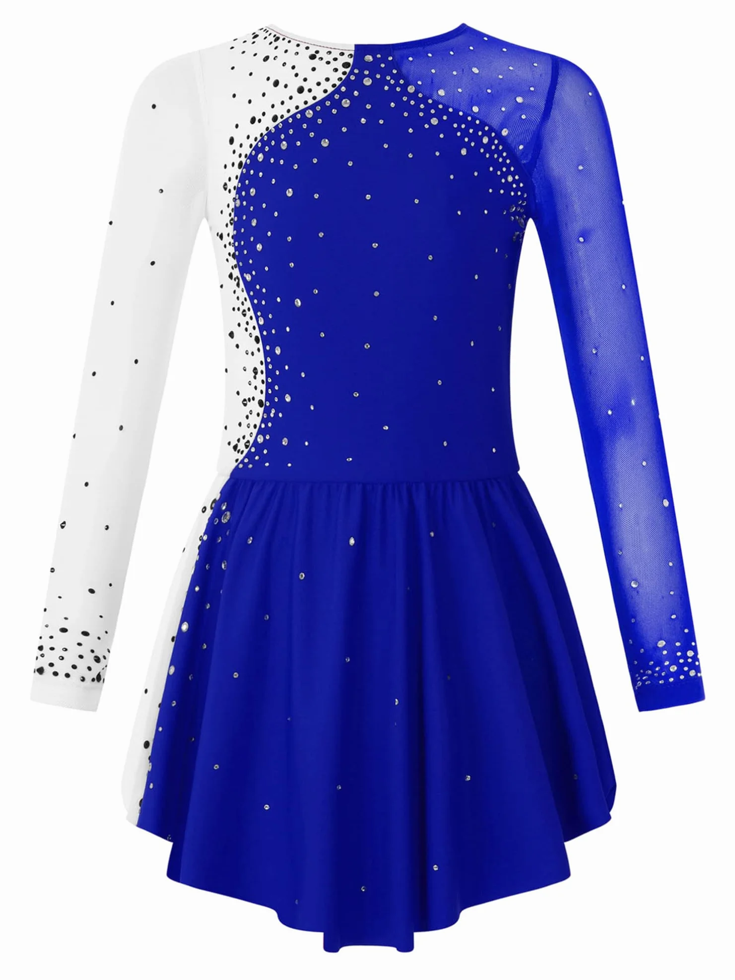 iiniim Robe Patinage Artistique Enfant Fille Danse Moderne Lyrique Ballet Gymnastique Compétition