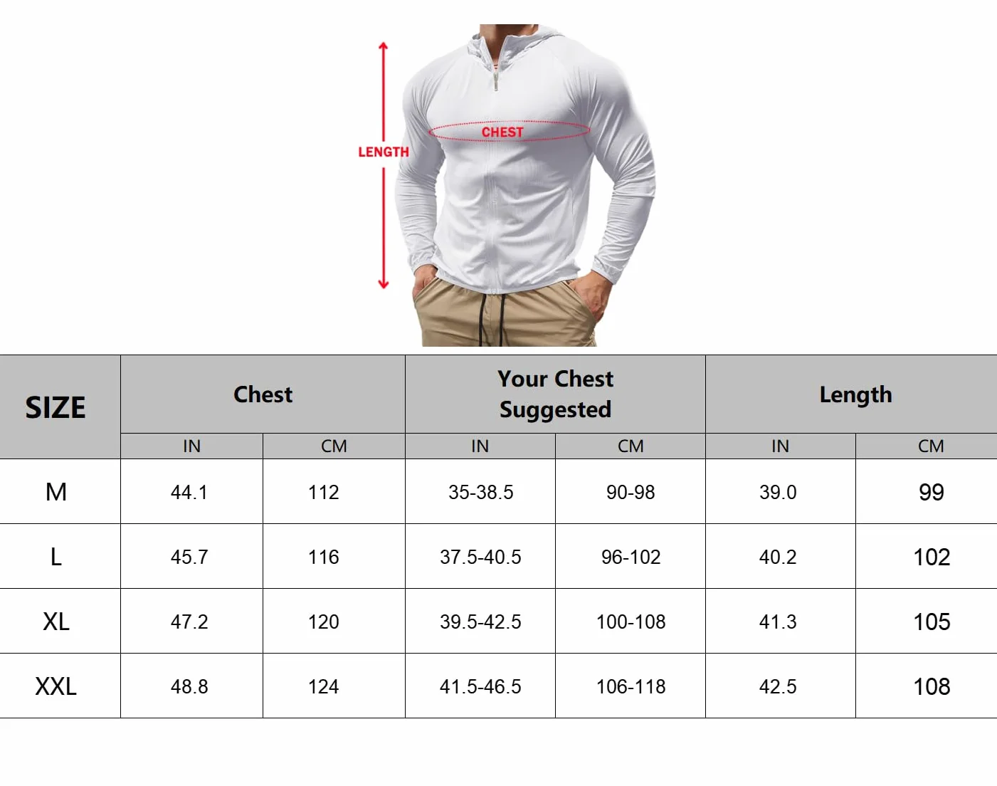 Sweat à Capuche Zip Homme Veste Fitness Course à Pied Manches Longues Léger