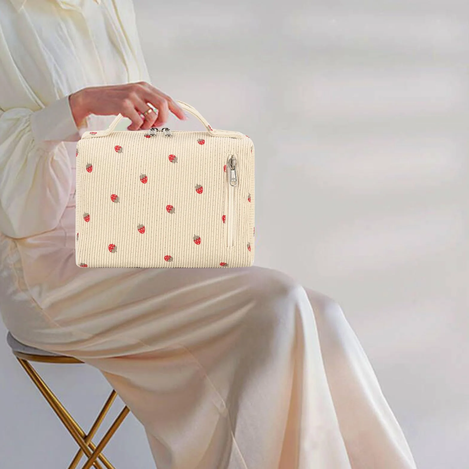 Bluboon Trousse de Maquillage avec Fermeture éclair pour Femmes
