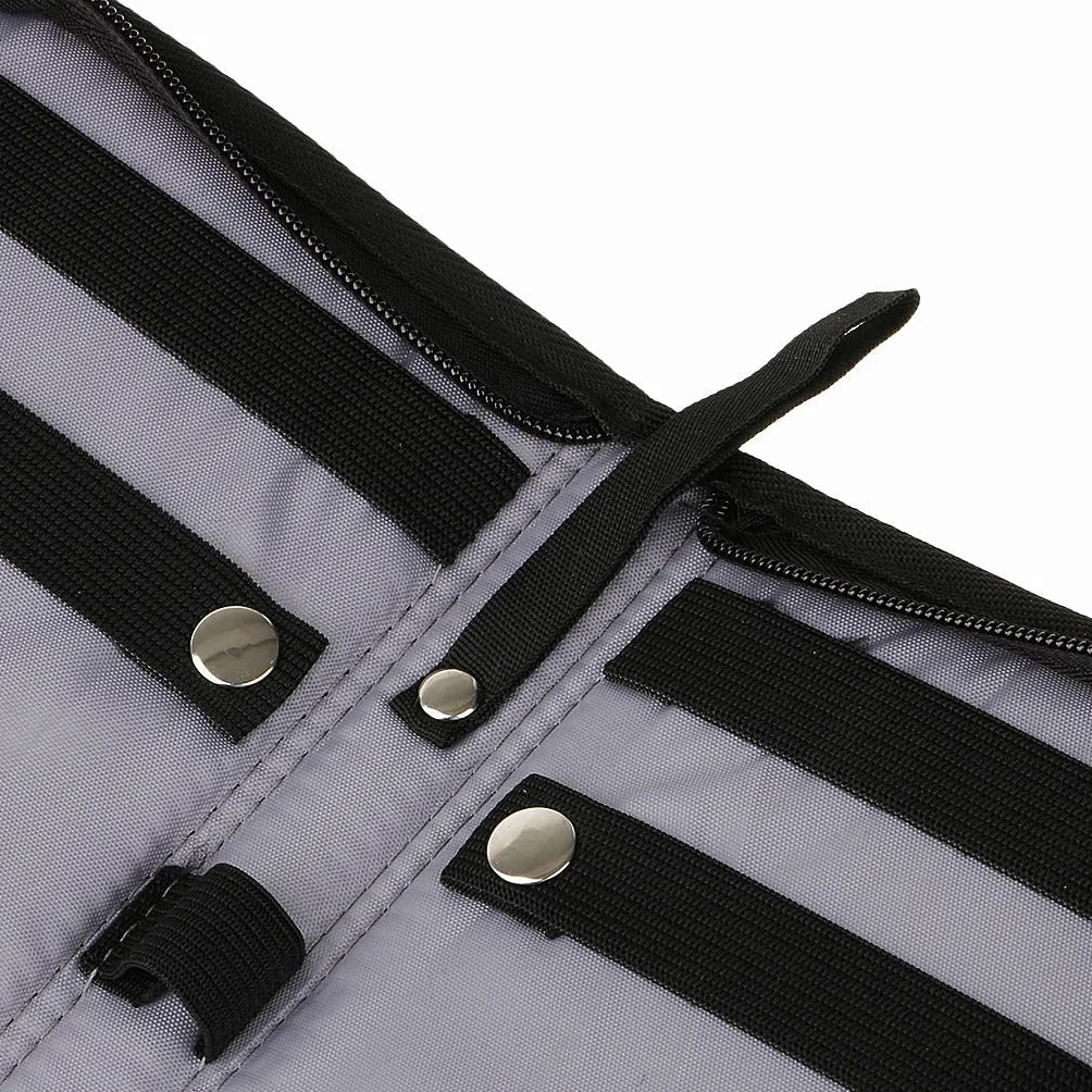 Sac de rangement pour cravates Noir 42 x 13 x 2,5 cm