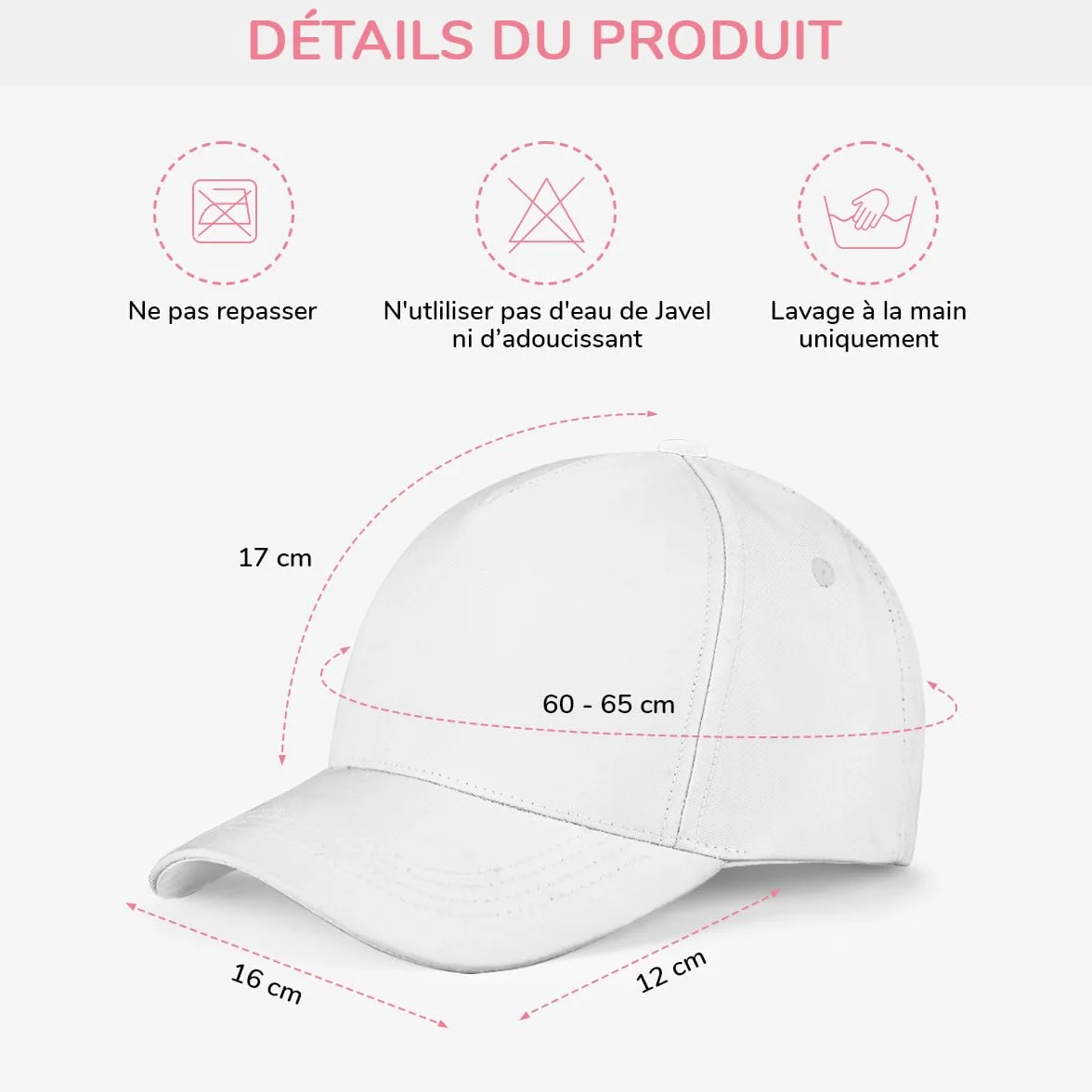 Casquette Personnalisée Meilleur Papa du Monde Cadeau Papa Papy