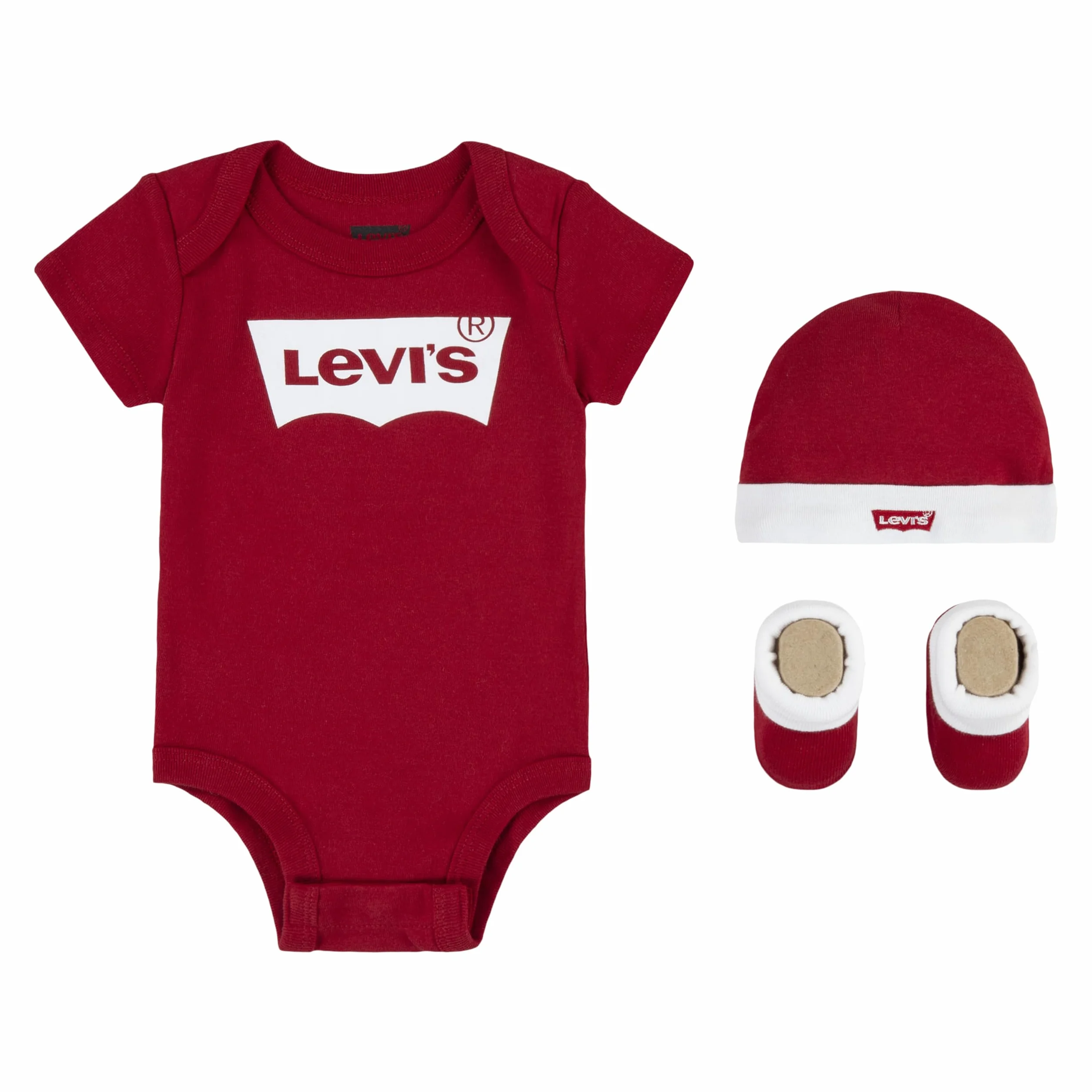 Levi's Kids Lhn Body Chapeau et chaussons pour bébé