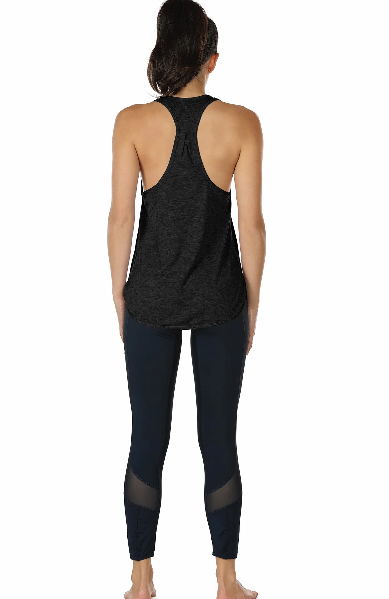 Icyzone Femme Débardeur de Sport Yoga Lot de 2