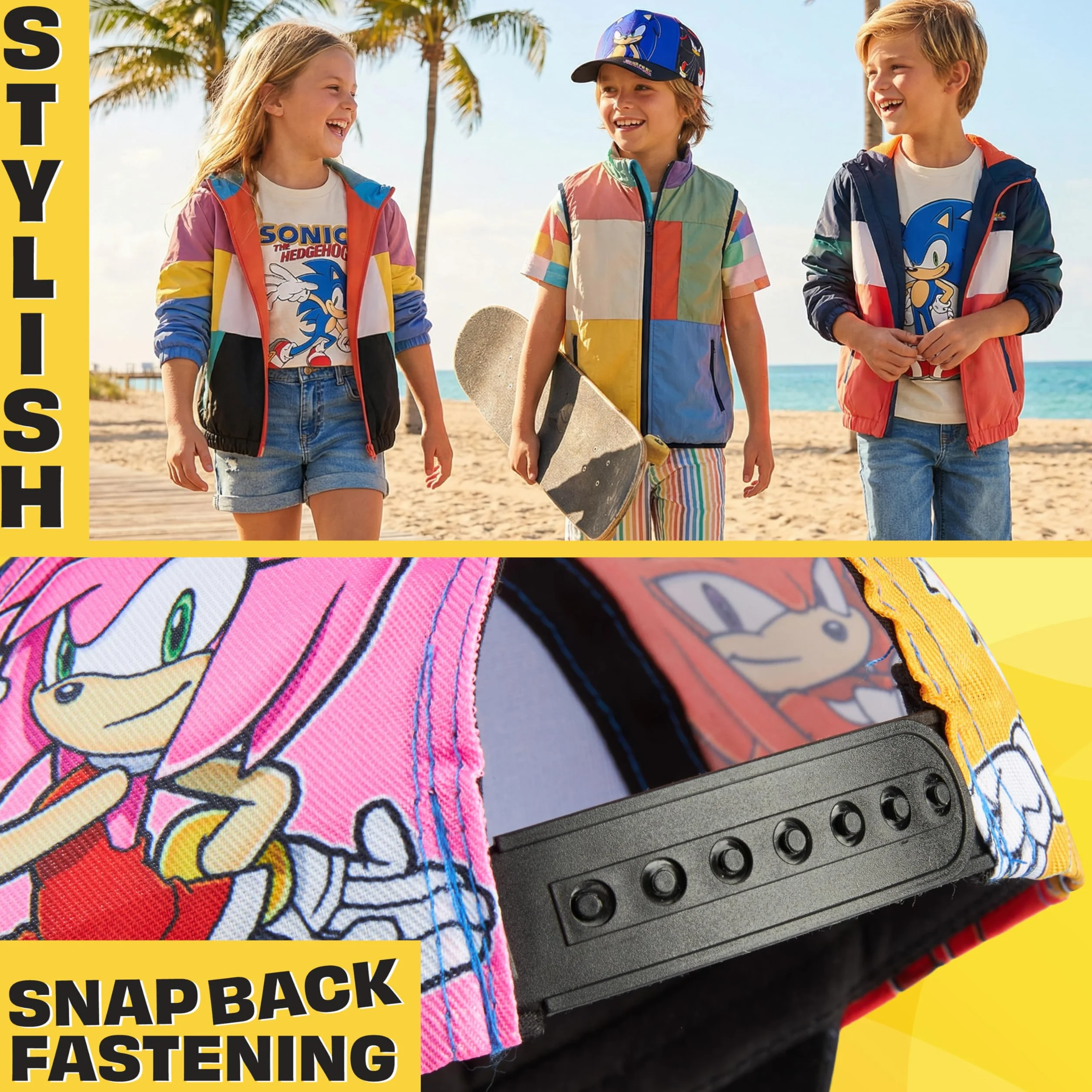 Disney Toy Story Sonic Casquette Baseball Lunette Soleil Enfant Garcon Protection UV Sports Voyage Accessoires Ete Cadeau