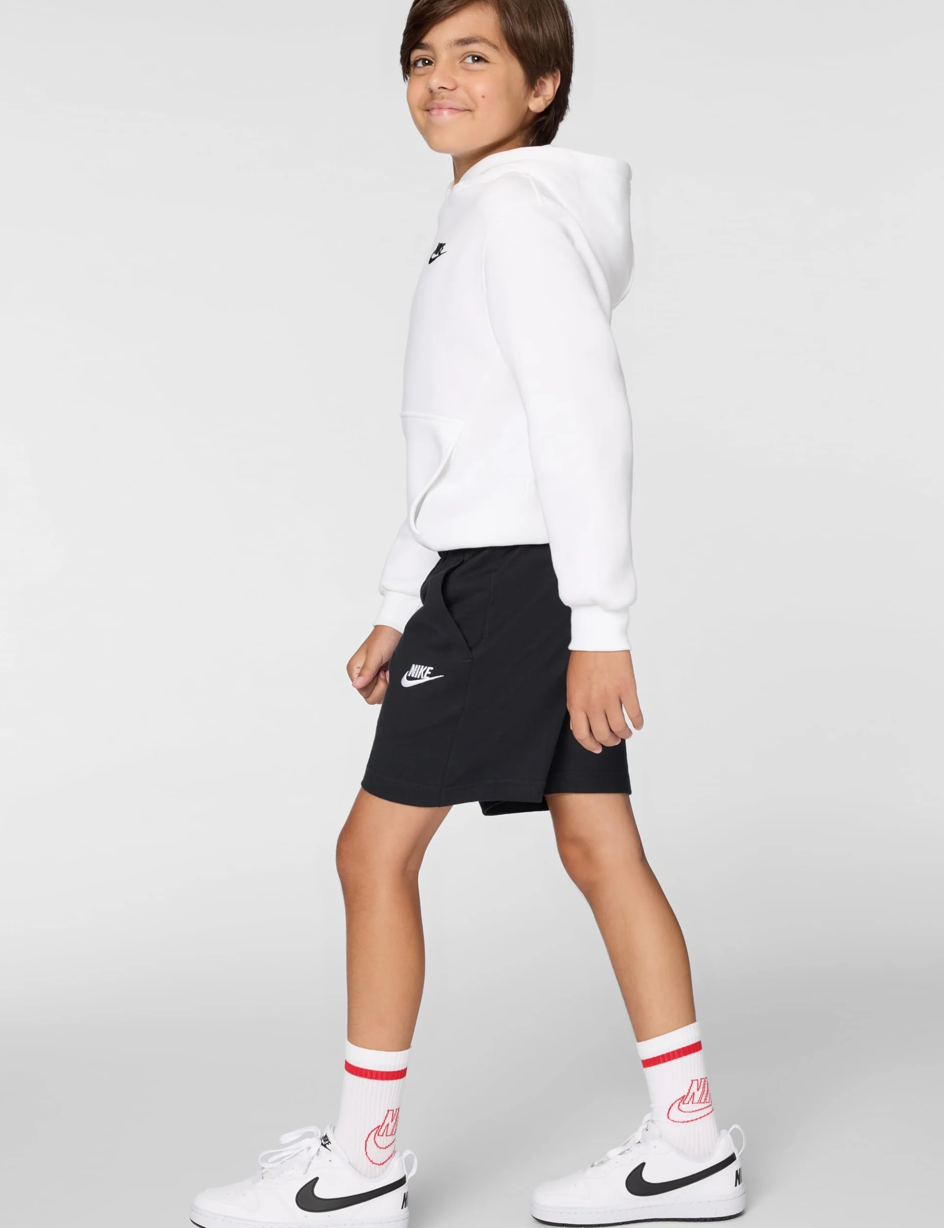 Nike K NSW Club Knit Short 6in Lbr Shorts Young Athletes