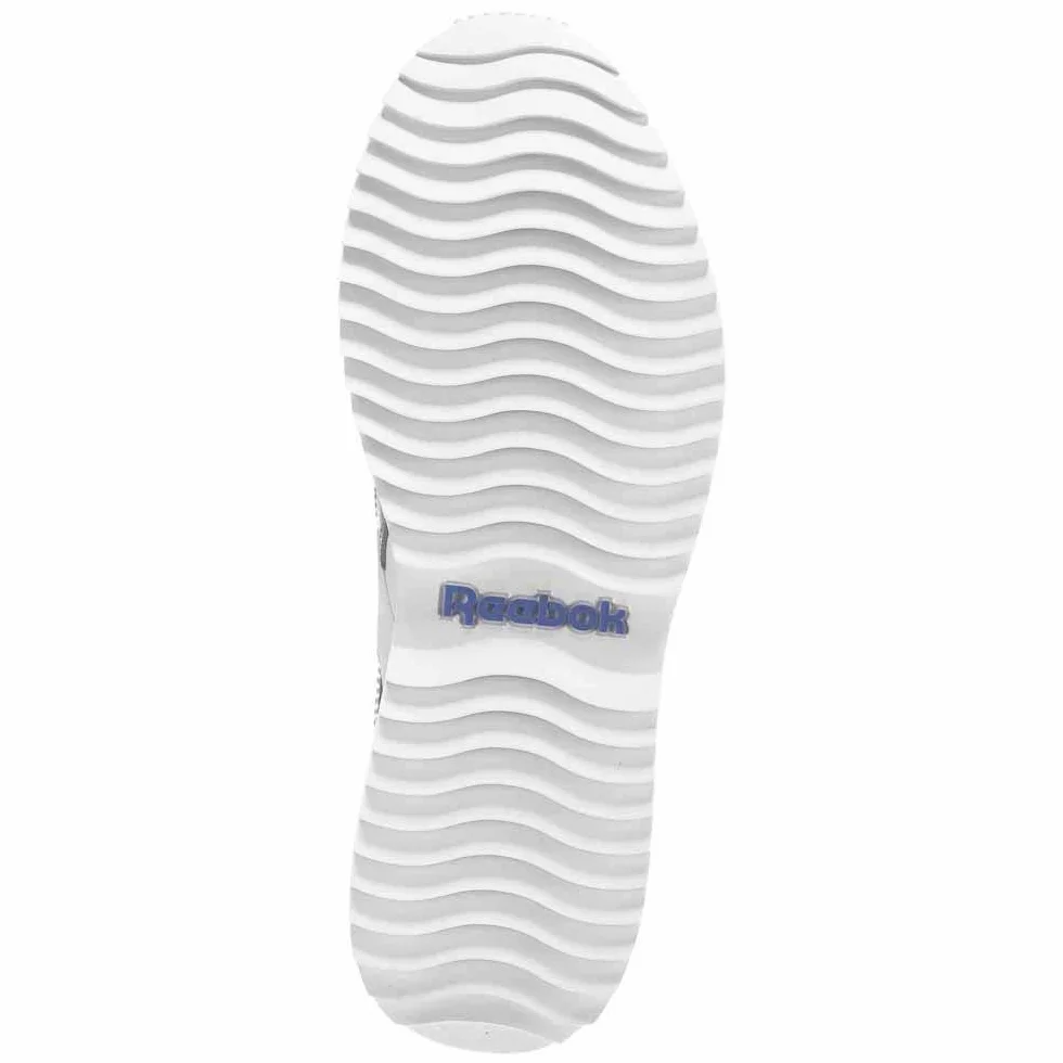 Reebok Royal Glide Ripple Clip Basket, White White Silver Met, 35 EU