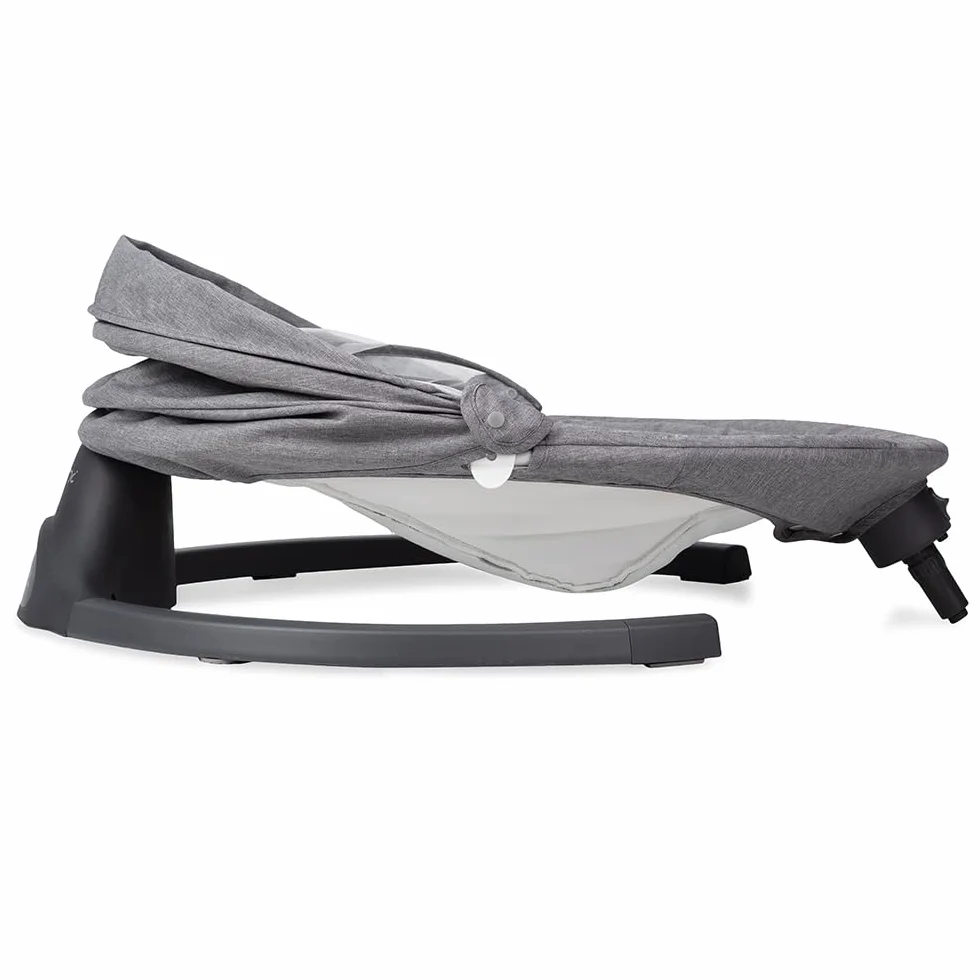 MoMi KENANI Transat balancelle pliable 9 kg télécommande Bluetooth harnais 5 points pare-soleil moustiquaire