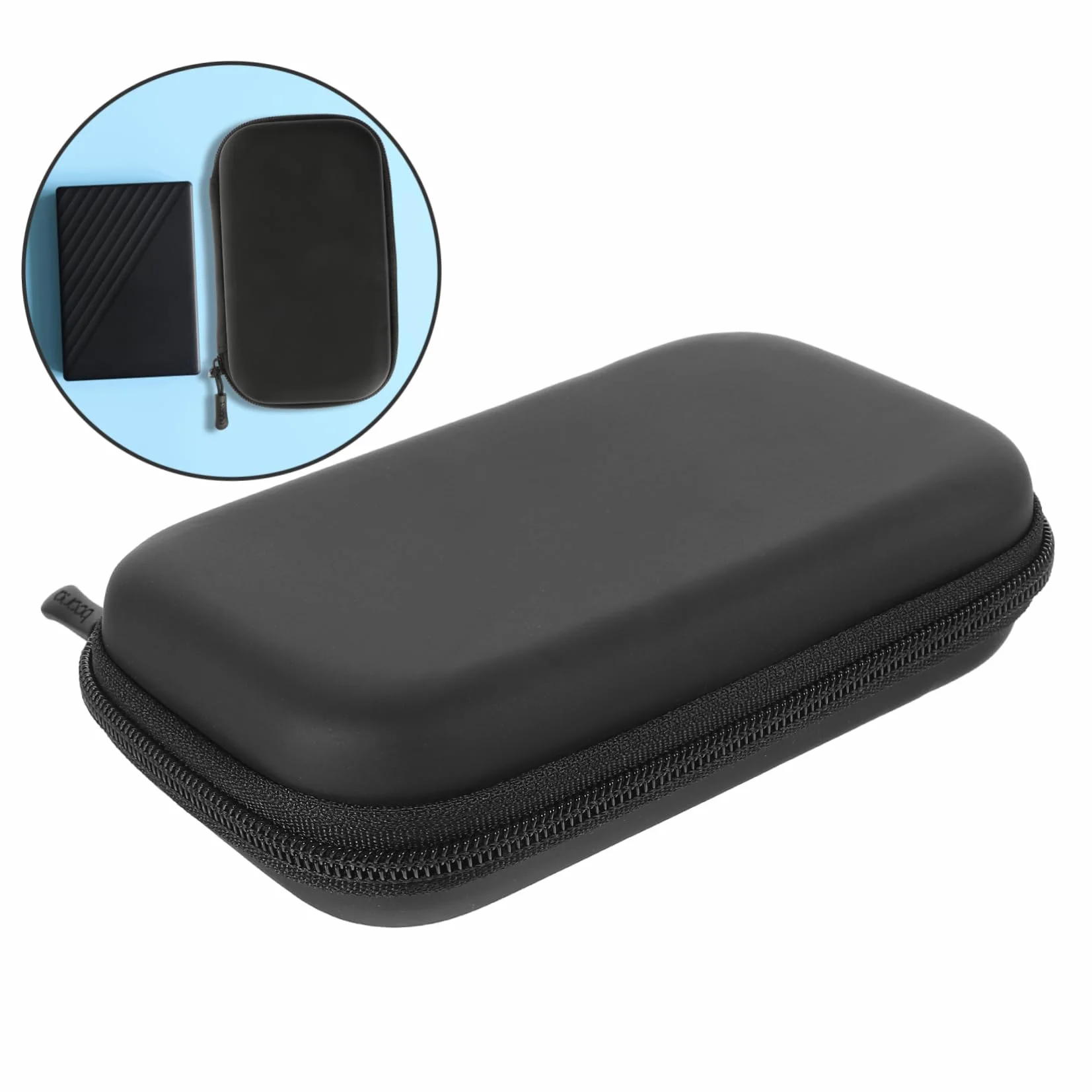 Étui en cuir PU organisateur de rangement pour cravate et accessoires électroniques