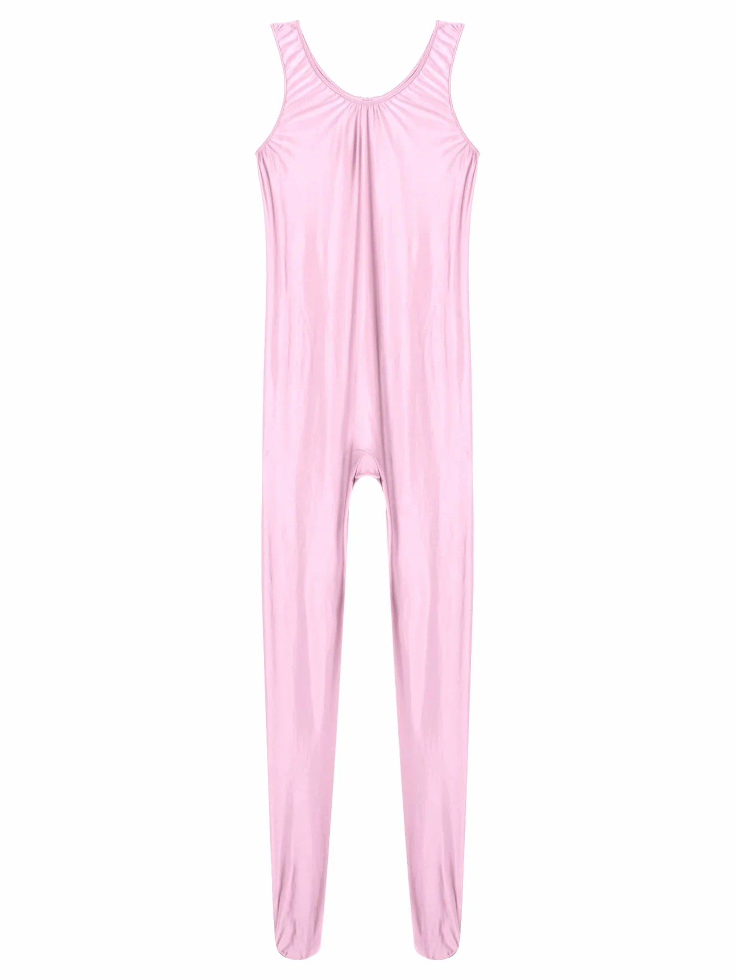 Alvivi Homme Justaucorps de Danse Sport Gymnastique Body sans Manches Leggings
