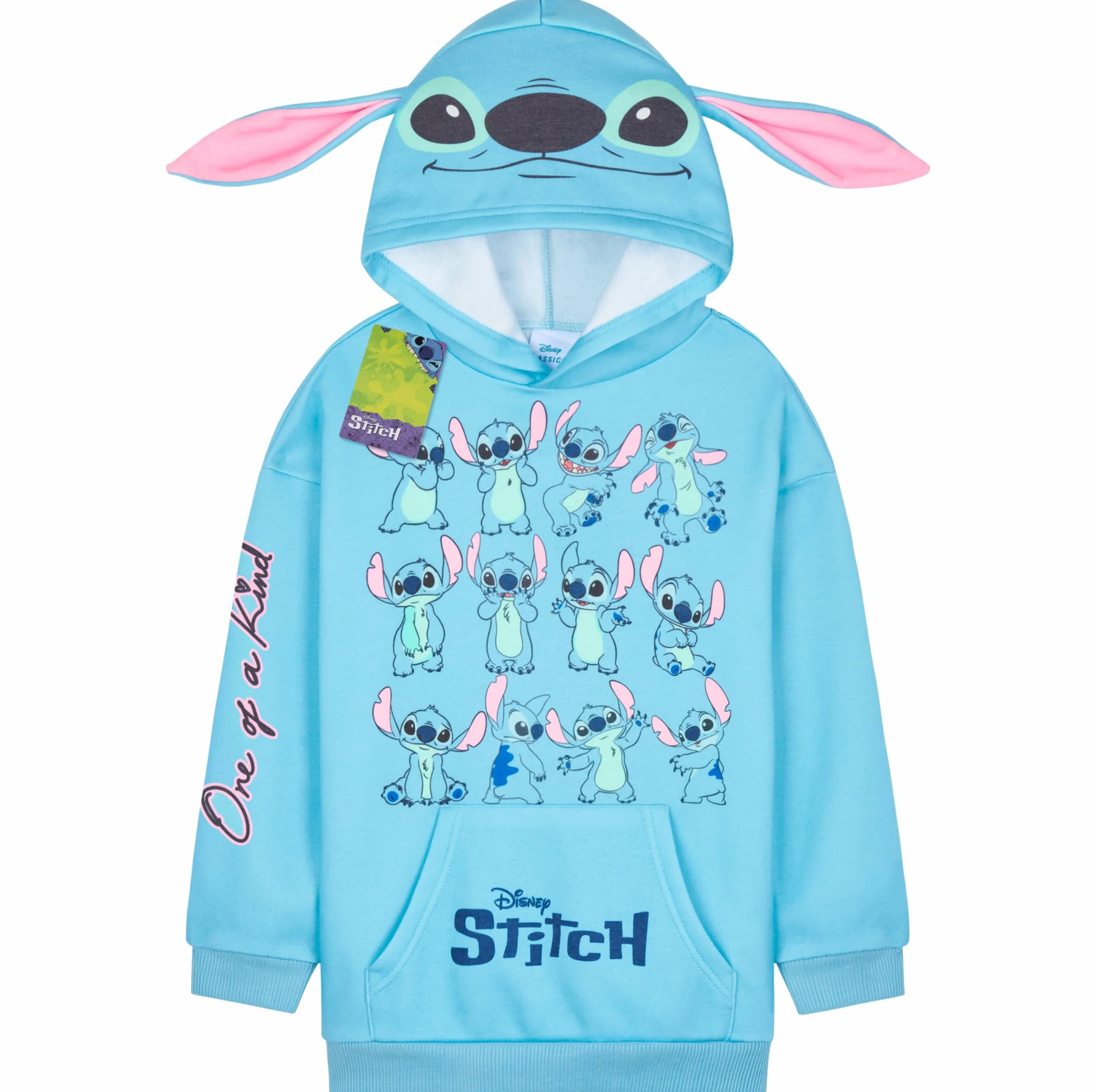 Disney Stitch Sweat Capuche Fille Enfant Ado Officiel Vetement Décontracté