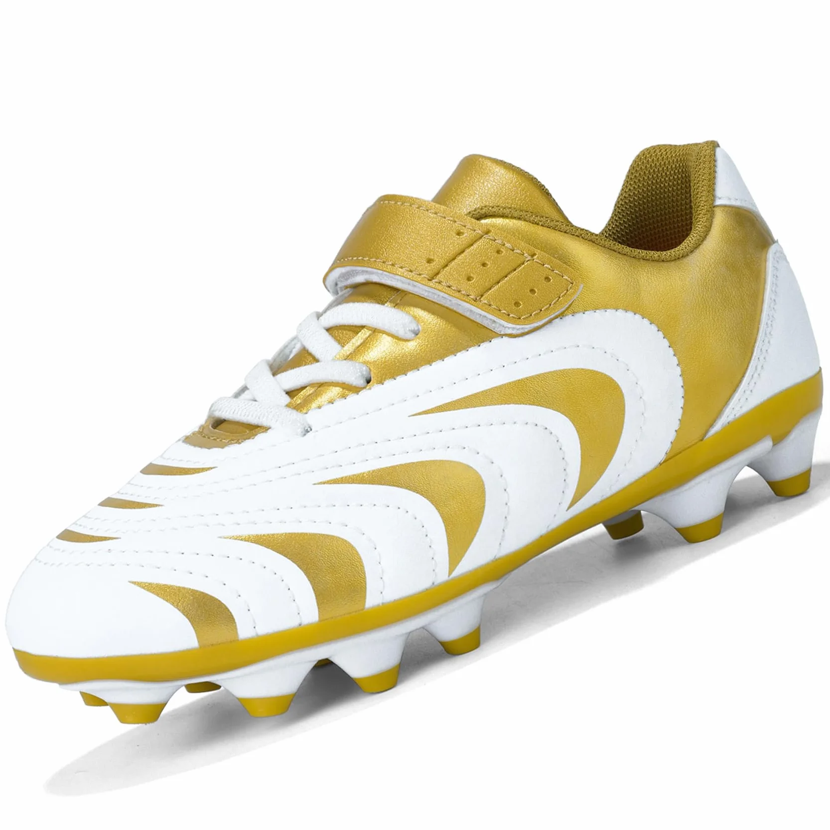 Enfant Chaussures de Football Garçon Fille Crampons Chaussure de Foot Adolescents Athlétisme Entrainement