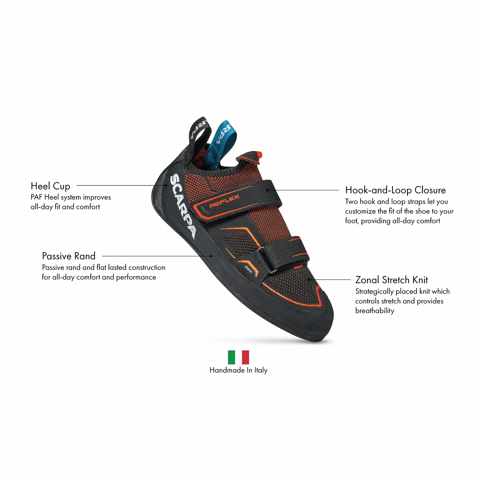 Scarpa Homme Reflex V Chaussures d'escalade