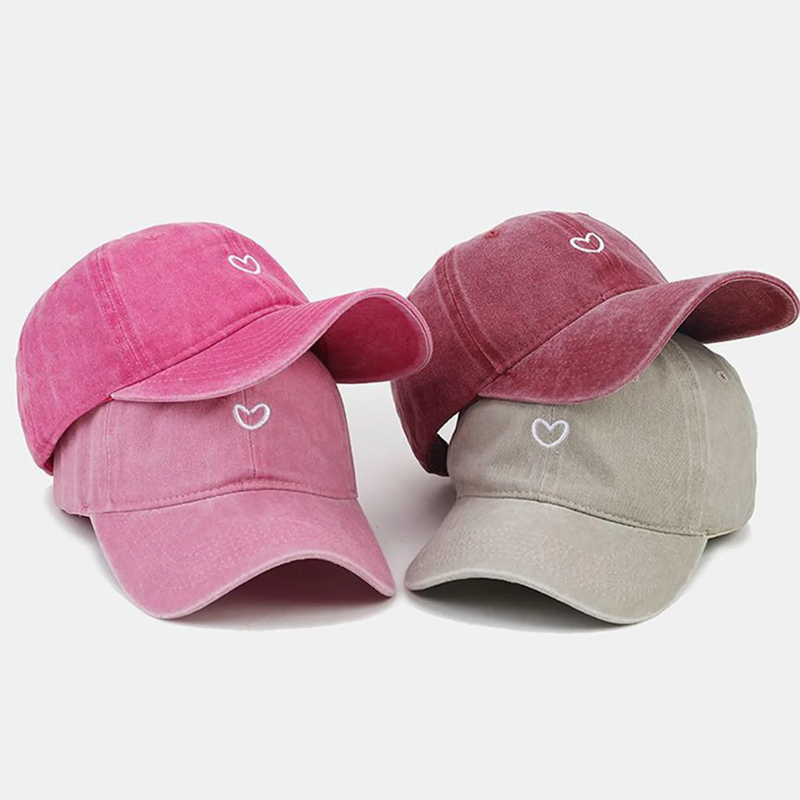 Casquette Baseball Femme Coton Réglable Sport