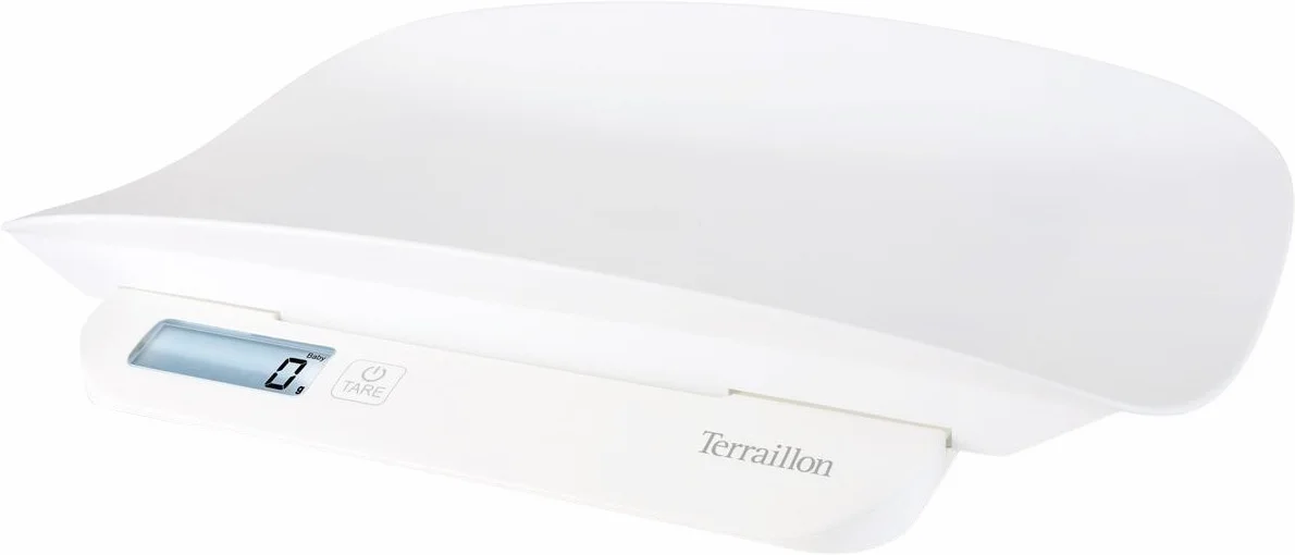 TERRAILLON Pèse Bébé Évolutif Précision 5g Portée 20kg Blanc