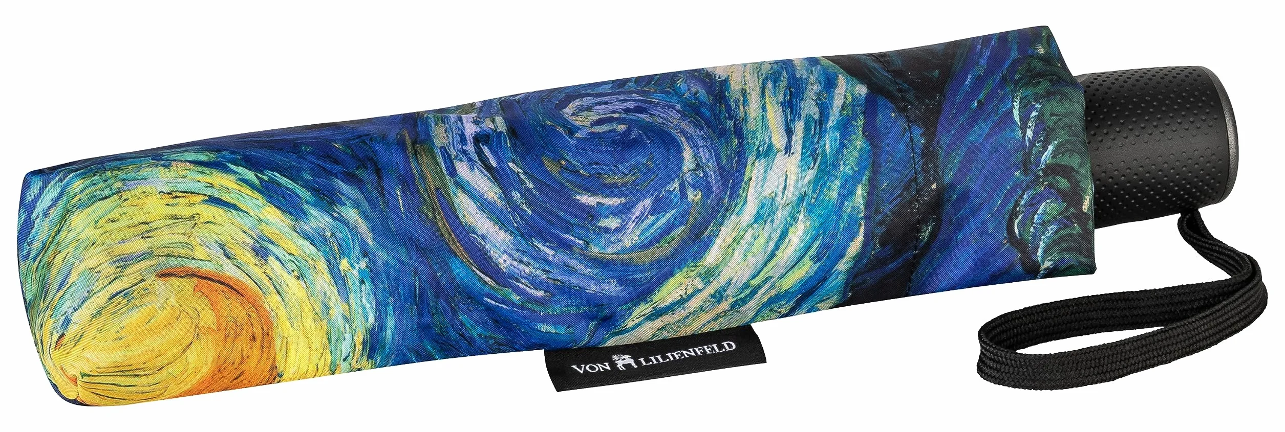 VON LILIENFELD Parapluie de poche Vincent van Gogh Nuit étoilée Résistant au vent Ouverture-fermeture automatique