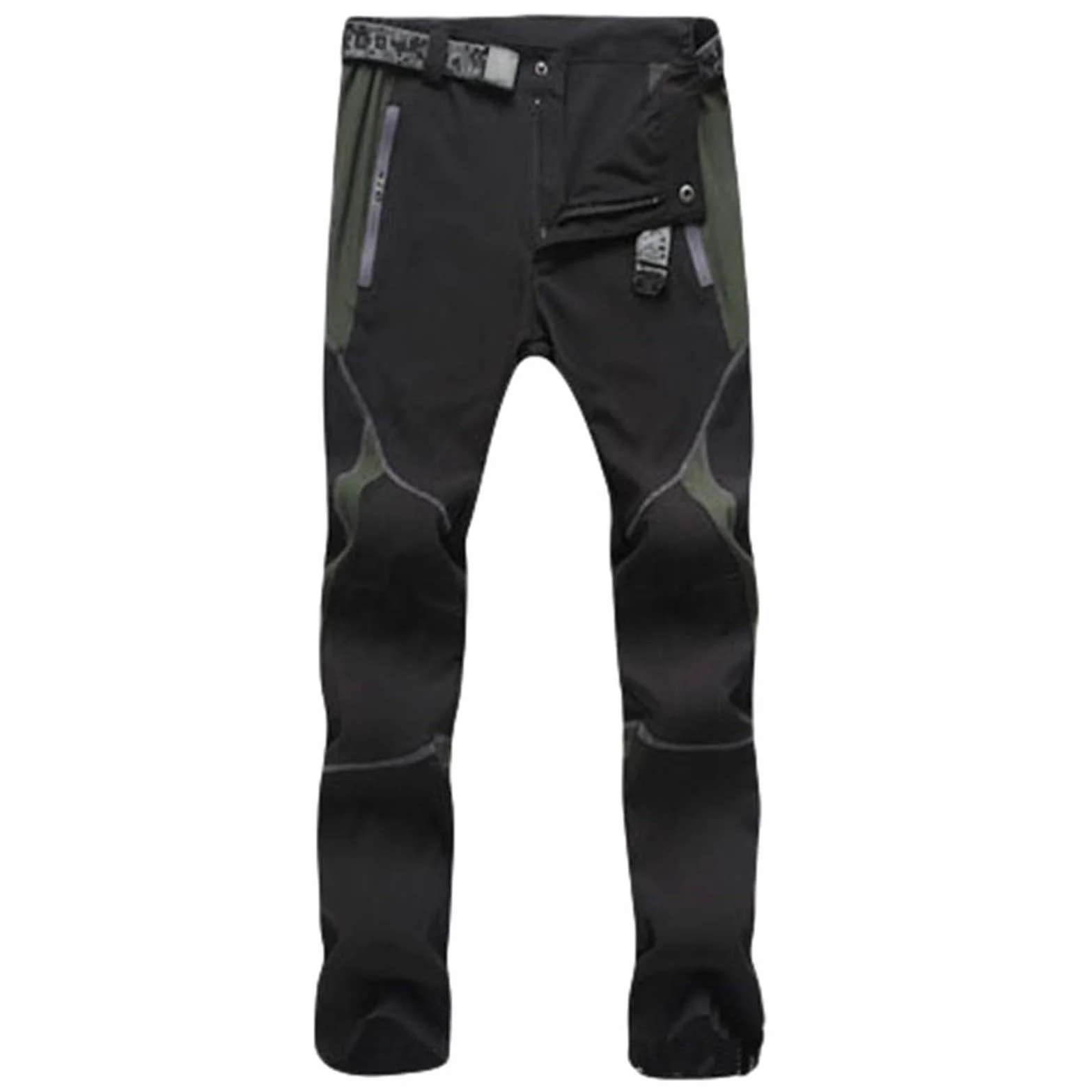 Generisch Pantalon de pluie imperméable pour homme - Pêche randonnée voile - Respirant léger