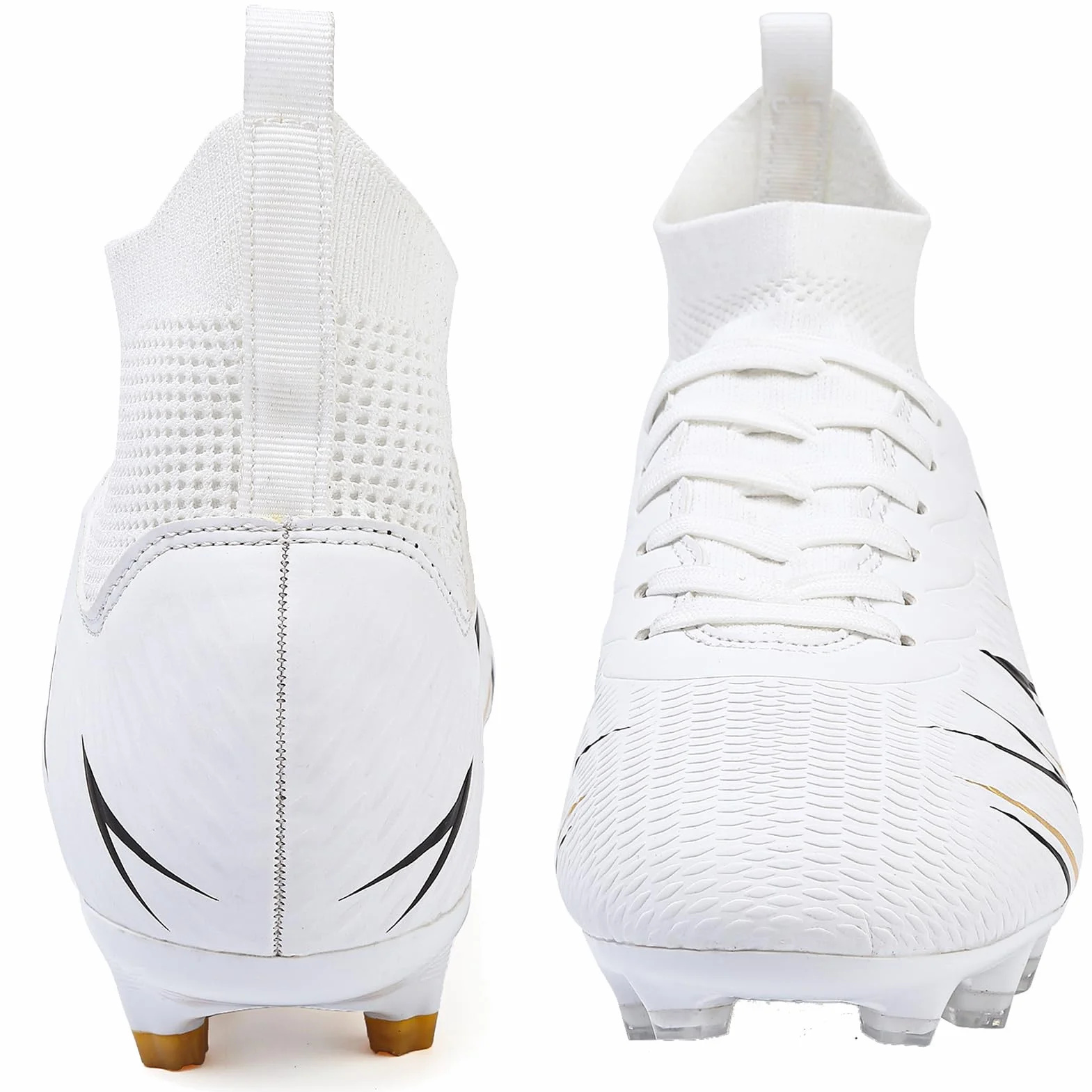 Chaussures de Football Hommes Crampons Enfant Spike High Top Adolescents