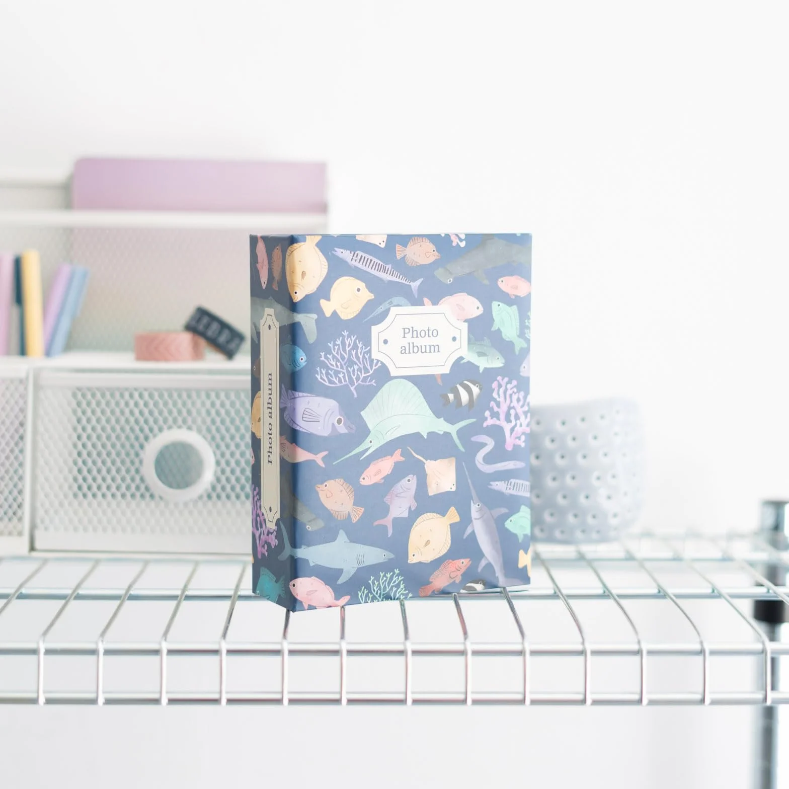 Album Photo 10x15 cm Ocean Friends 100 Pochettes Couverture Rigide Enfant