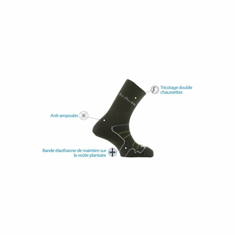 Thyo Mi-chaussettes La Double® Authentic