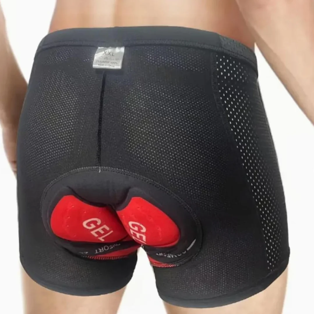 Ozalo Boxer 5D Gel Homme Short Cyclisme avec Coussin Gel Rembourrage Respirant