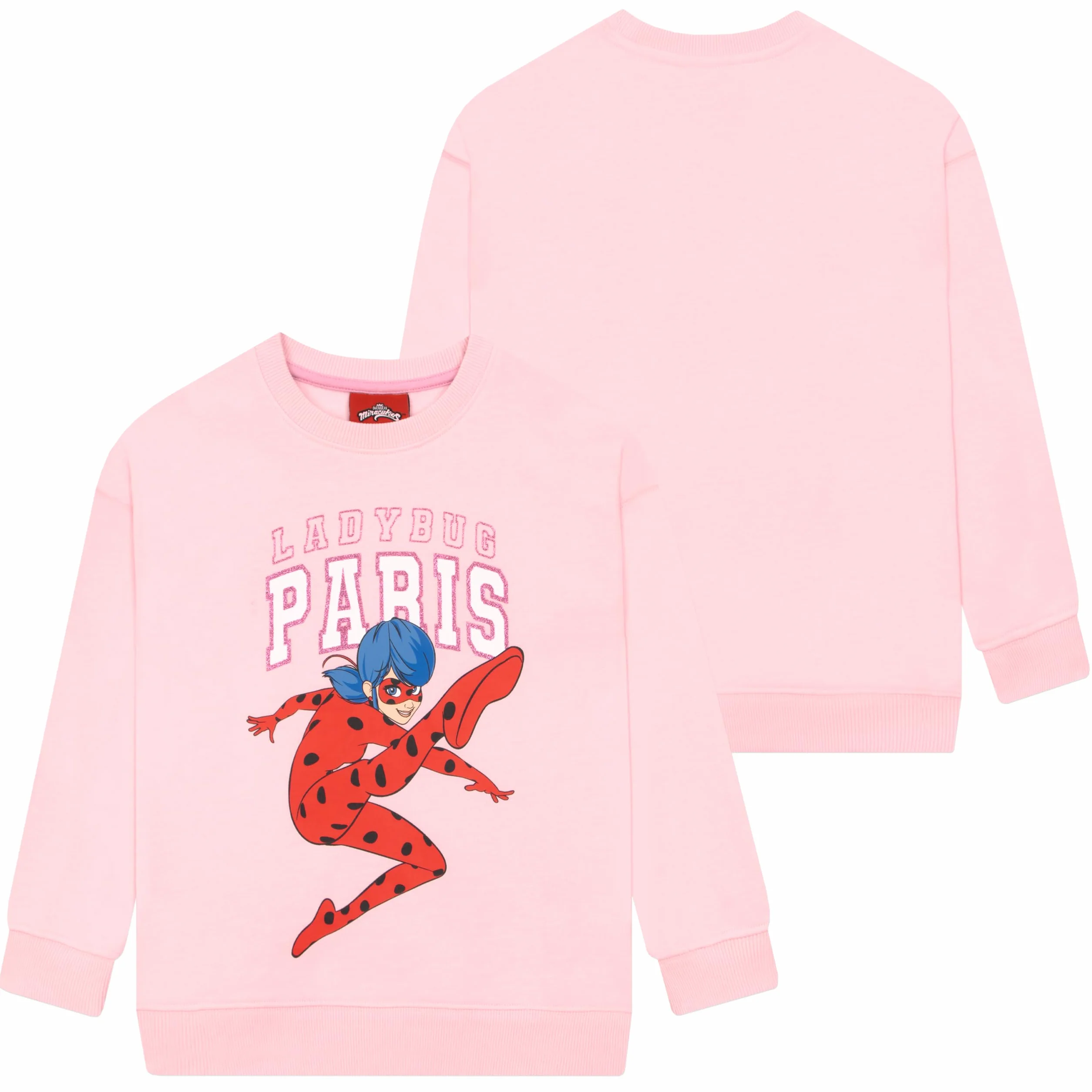 Miraculous Sweatshirt Fille, Pull Ladybug, Sweat Enfant Manches Longues