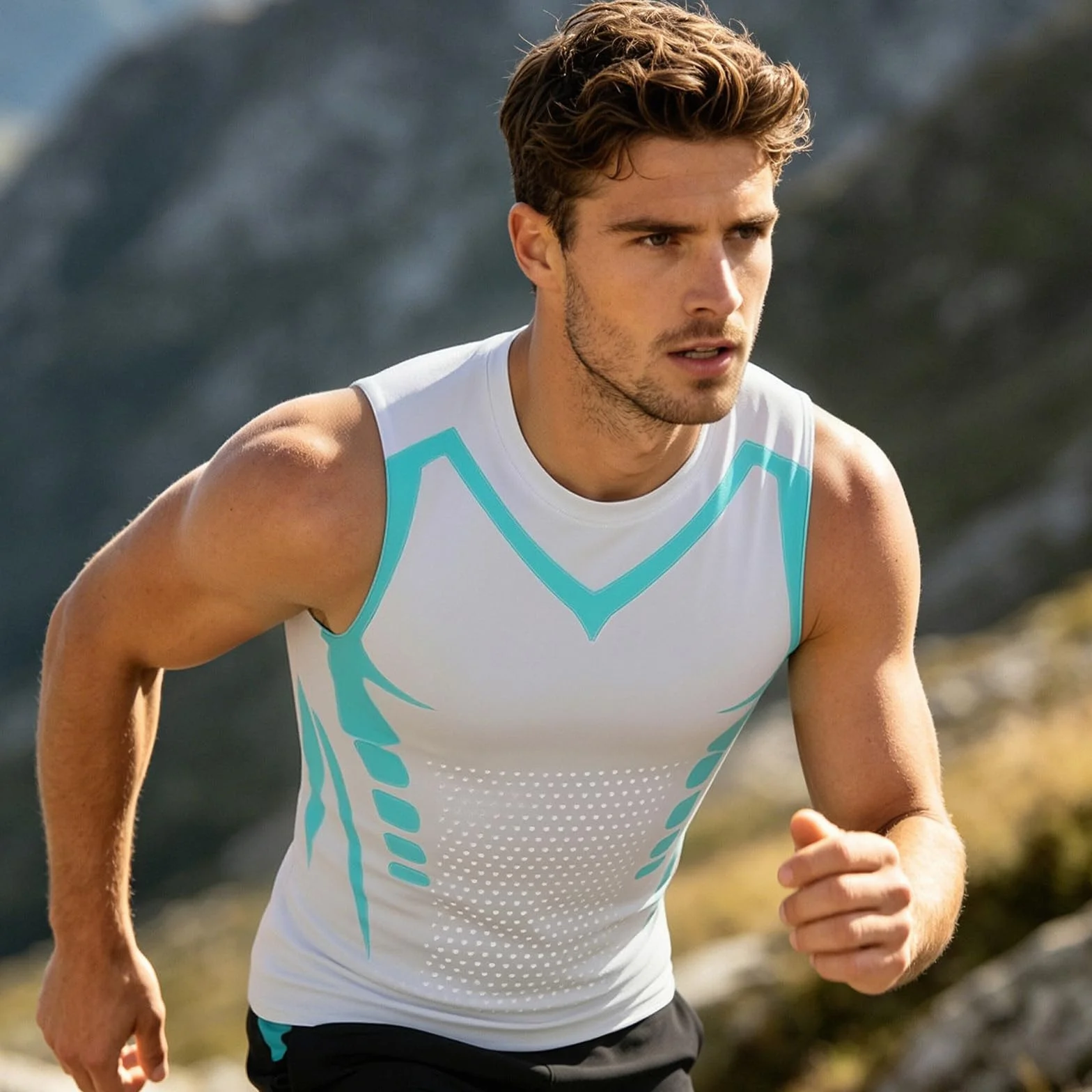 Débardeur de Compression Sport Homme Gainant Maillot de Corps Amincissant Ventre Plat