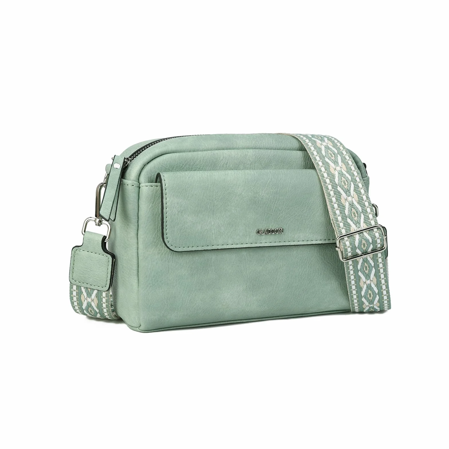 Sac bandoulière femme cuir léger imperméable avec bandoulière amovible
