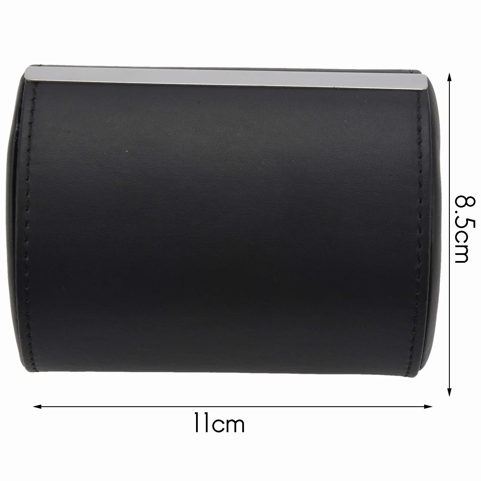 Joselin Porte-cravates cylindrique Support de rangement Noir