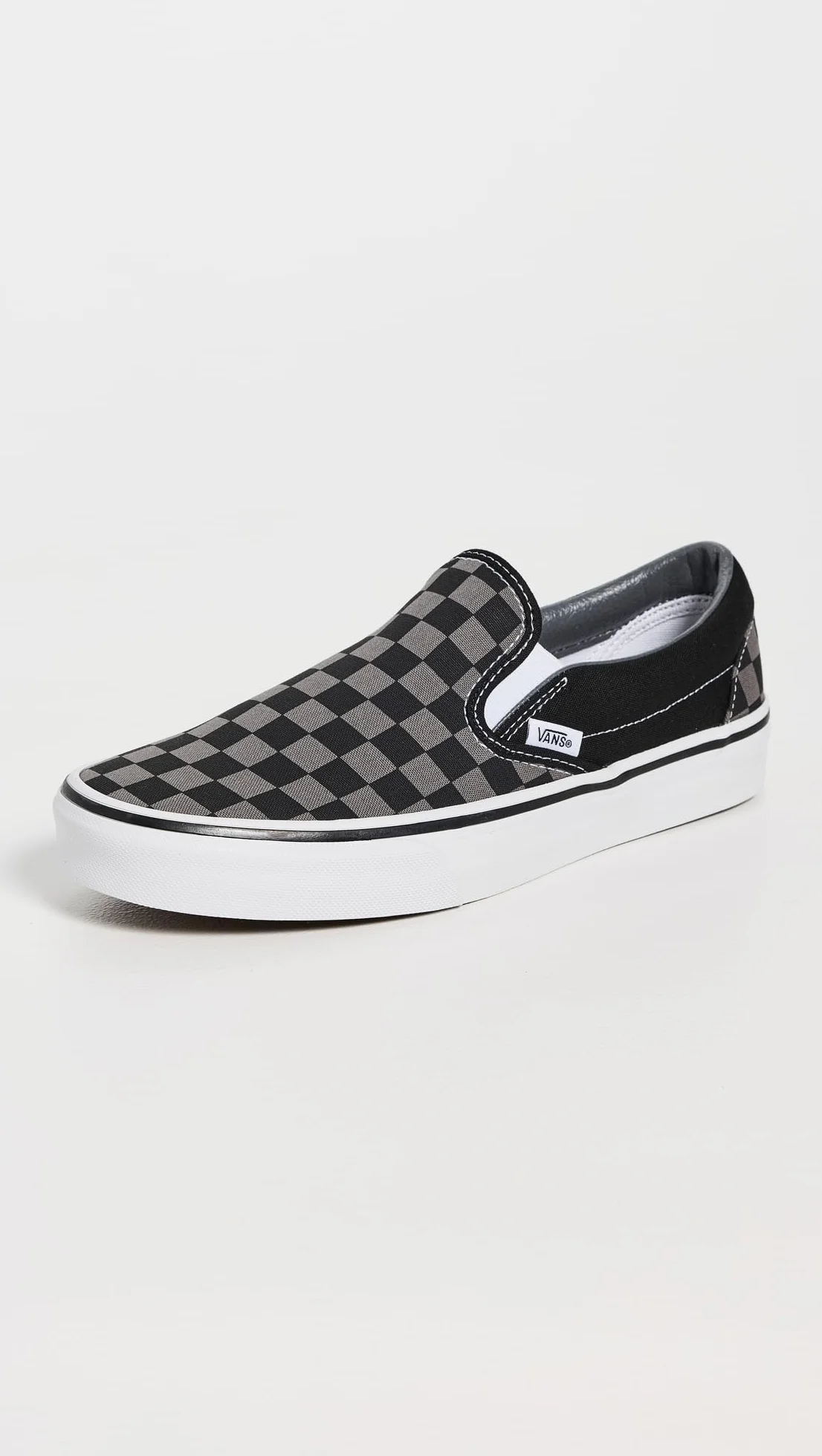 Vans Classic Slip-on Chaussure Checkerboard Noir/étain