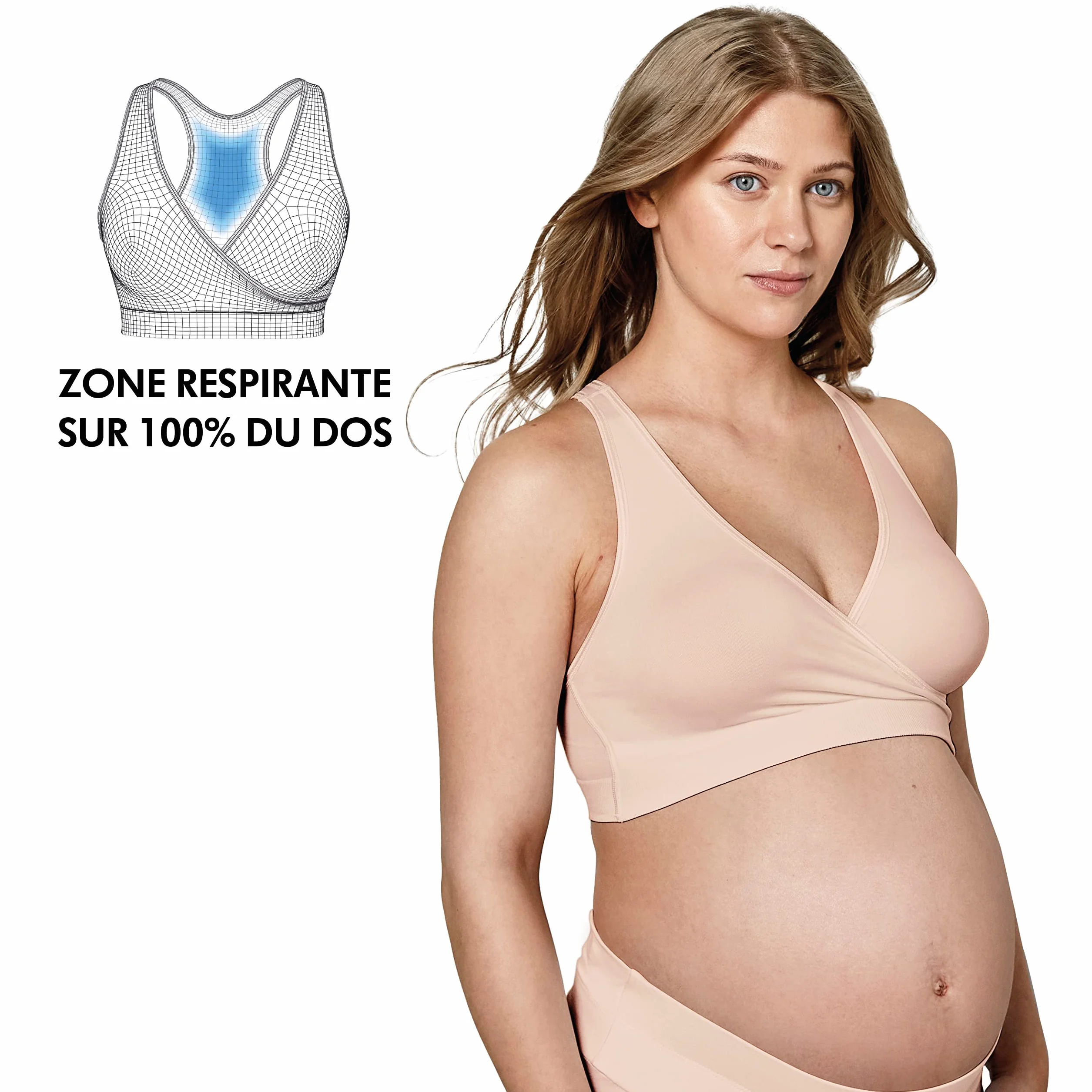 Medela soutien-gorge de maternité et d'allaitement sans coutures Keep Cool