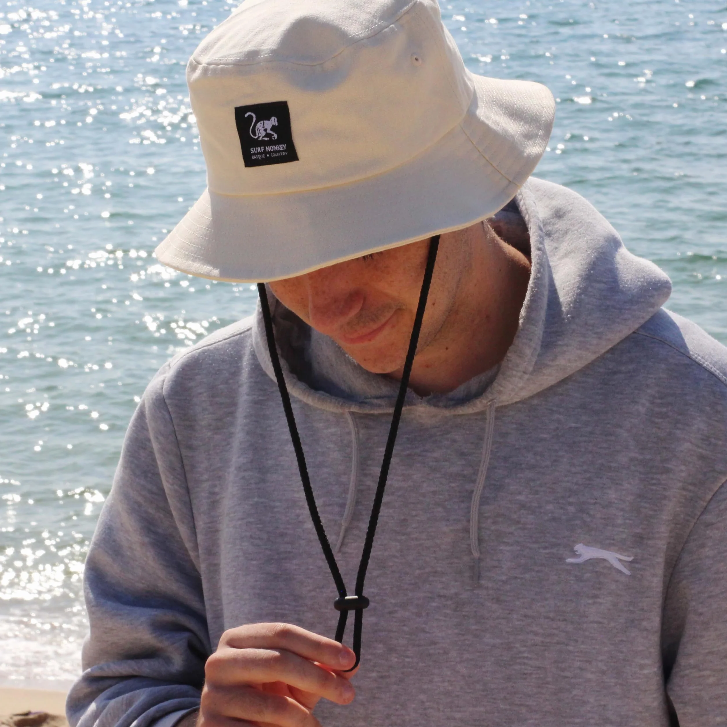 Surf Monkey Boonie Hat Bonnet de pêcheur 100 % coton