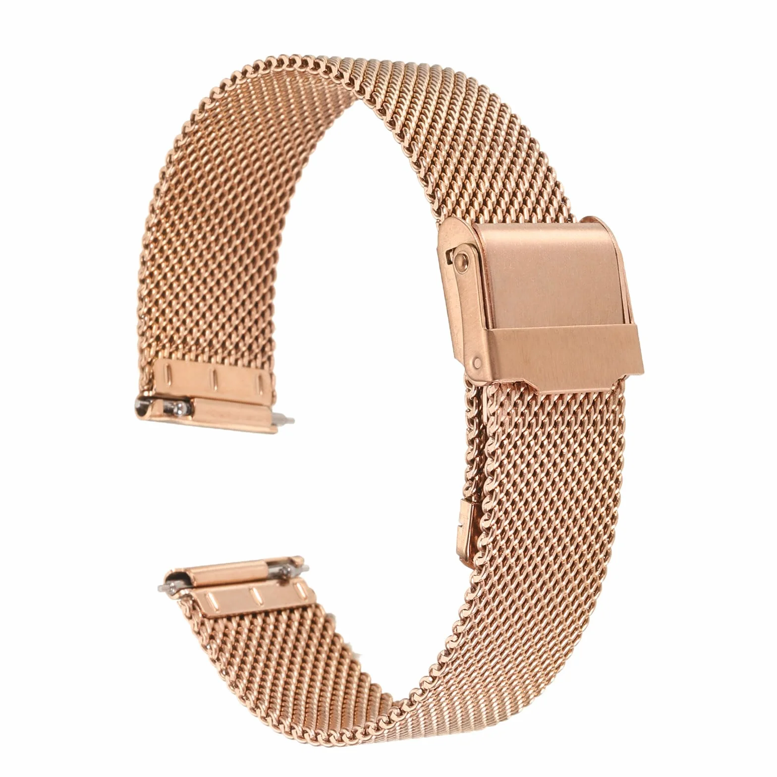 Bracelet de montre en acier inoxydable 316L Dégagement Rapide Réglable pour Hommes Femmes