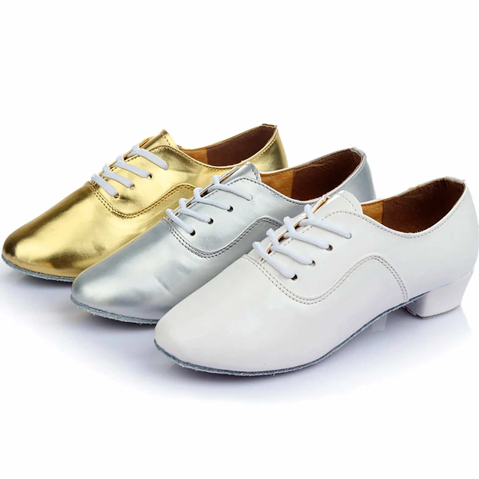 Chaussures de danse latines unies pour homme - modernes