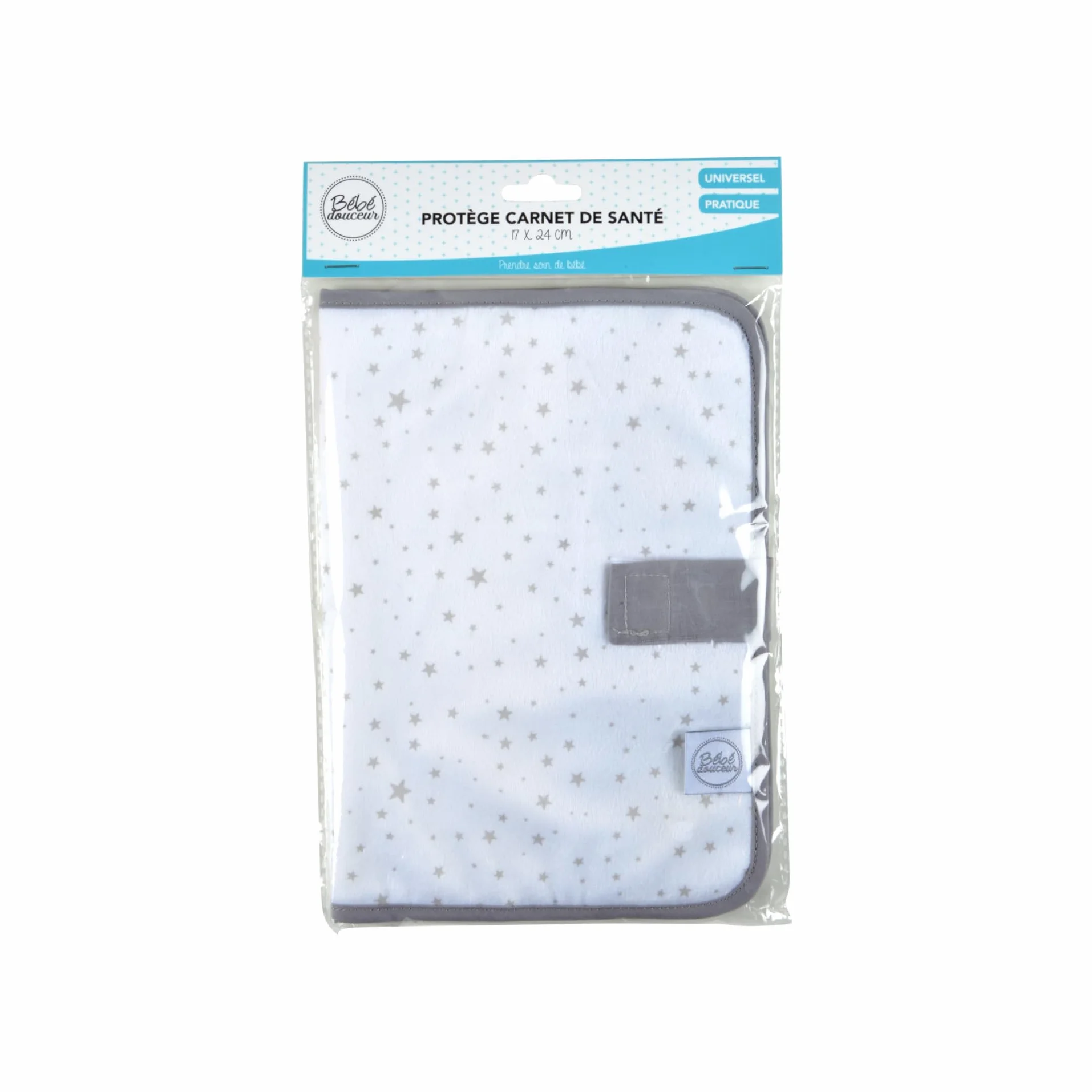 Protège Carnet de Sante Polyester 17 x H24 cm Bébé Douceur