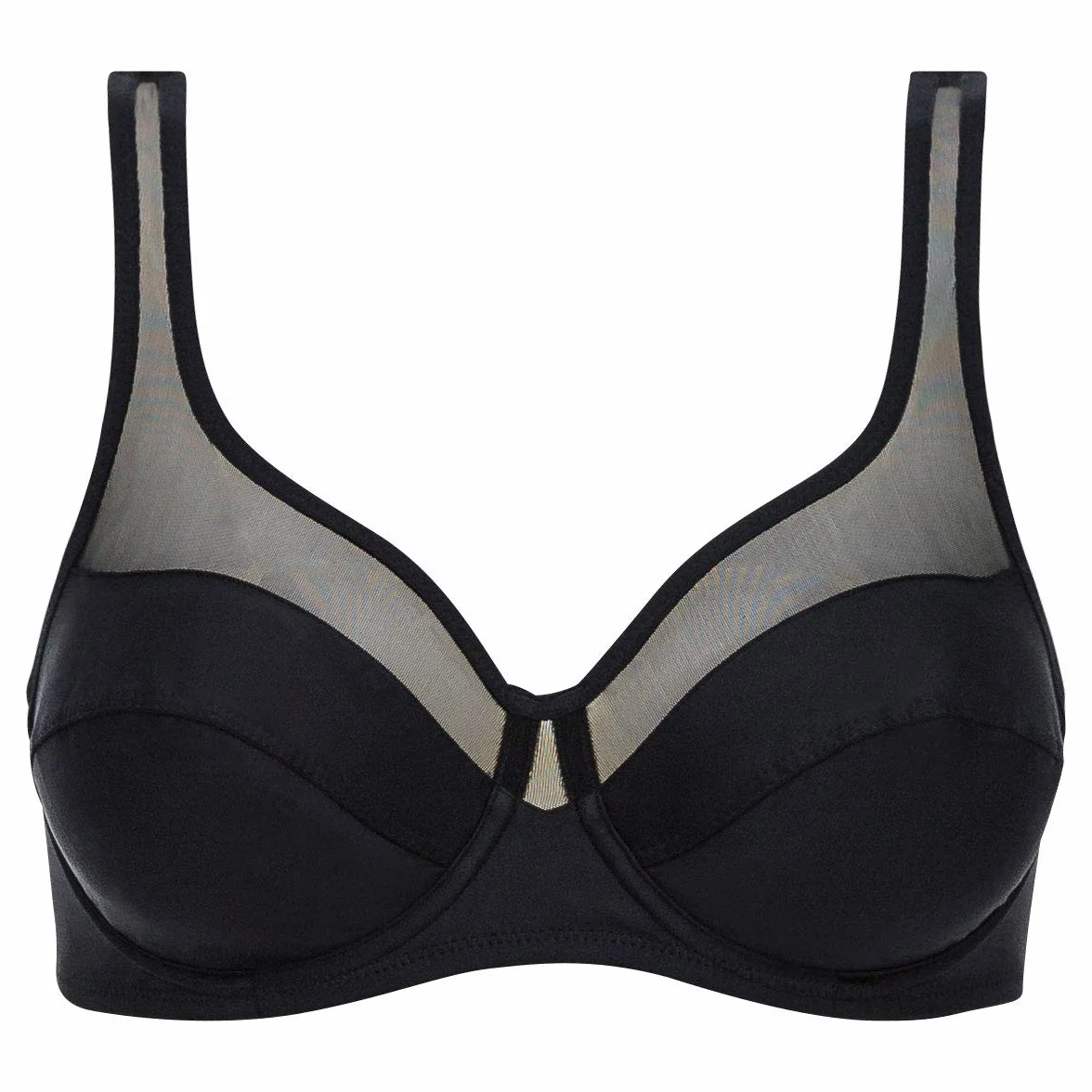 Soutien-Gorge Generous Classic DIM Femme Maintien Parfait Poitrines Généreuses Microfibre Épaisse Stretch Dos U Bretelles Larges