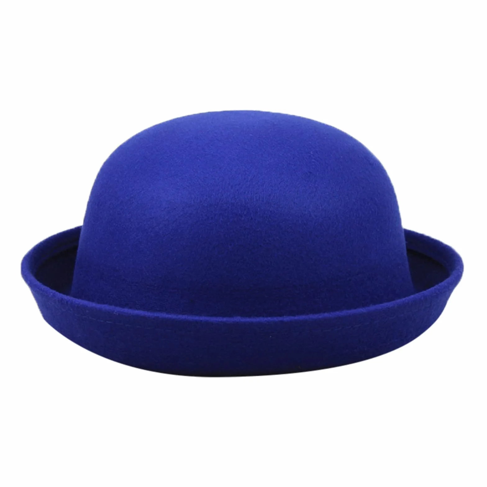 Chapeau en laine melon panama résistant à la pluie pour adulte