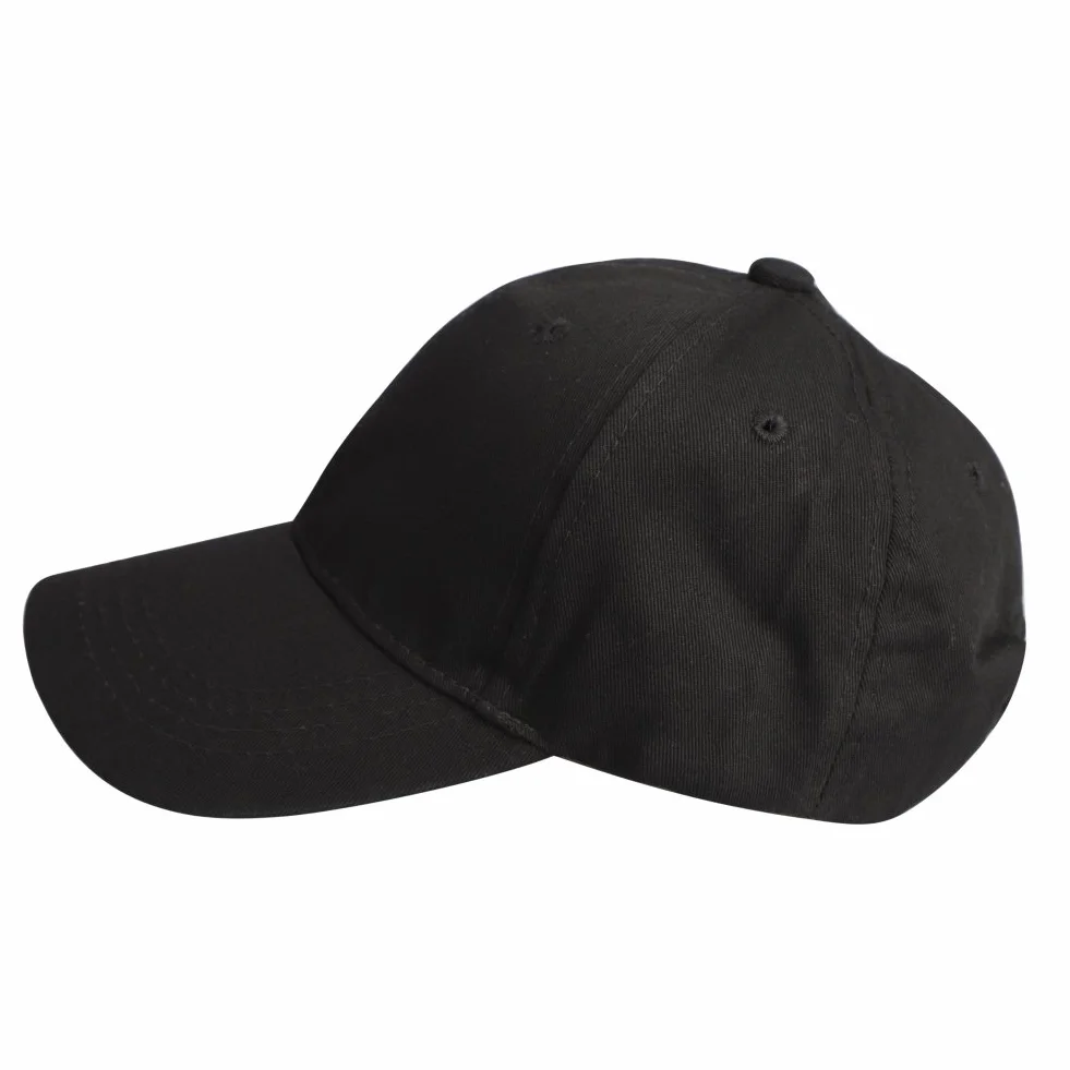 Casquette de Baseball Enfants Unie Respirante Snapback Été Protection Solaire Légère Réglable Garçons Filles 4-8 Ans