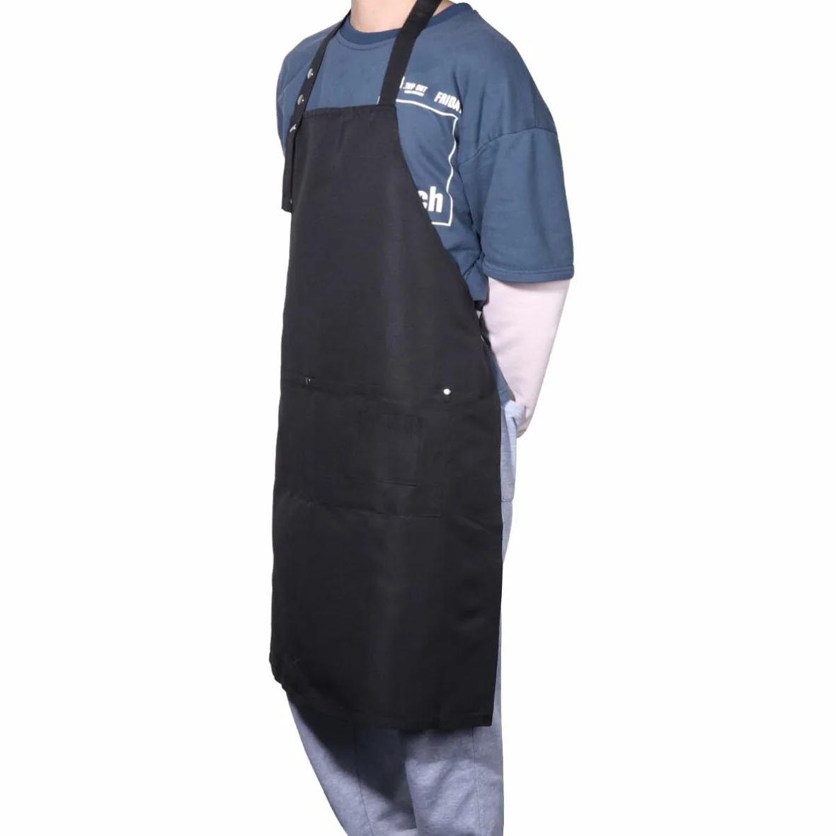 Beaupretty Tablier de Coiffeur Imperméable pour Salon Cuisine Café Restaurant