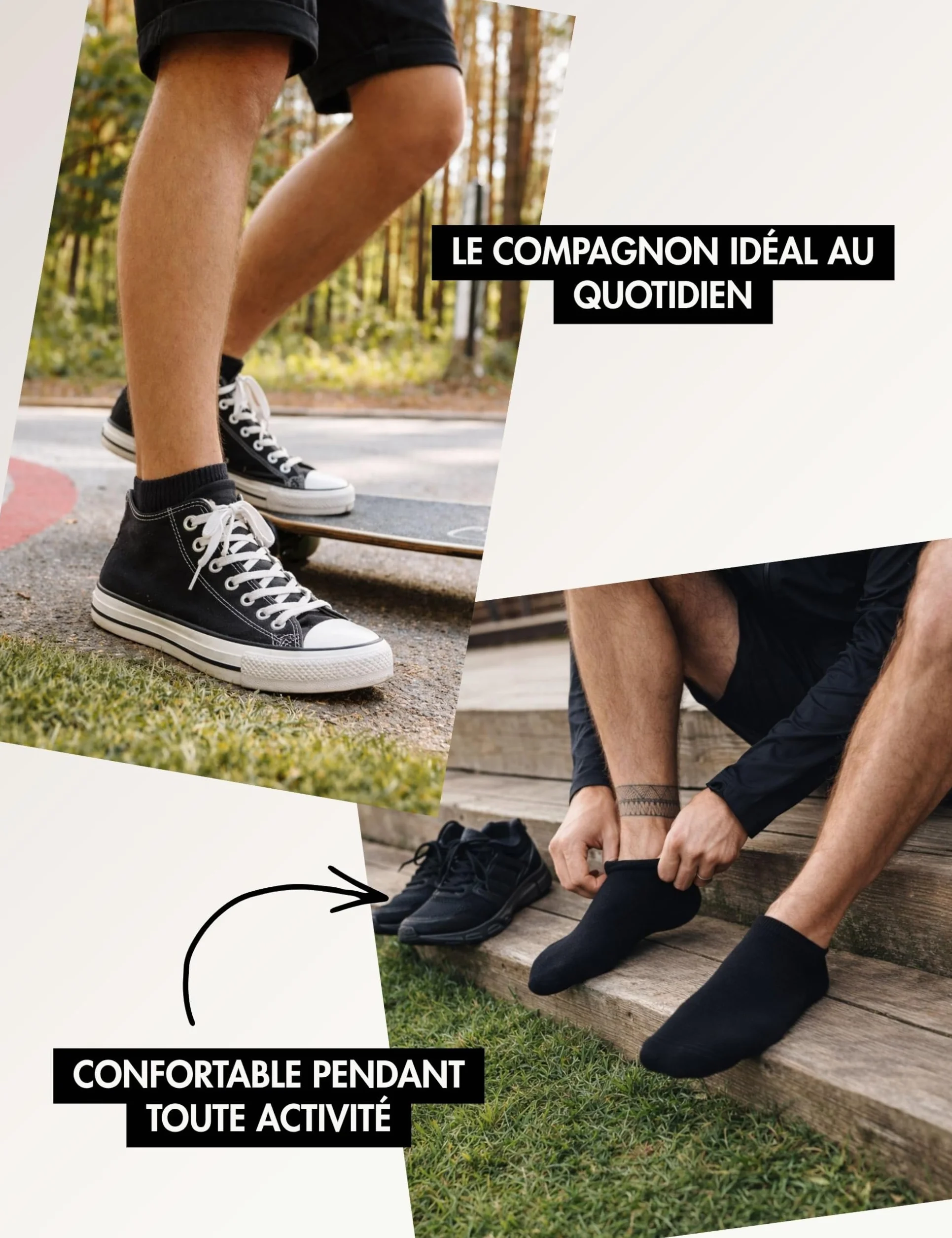 Basic Treasure Lot de 12 paires de socquettes de sport unisexes Coton respirant Chaussettes basses Noir blanc gris