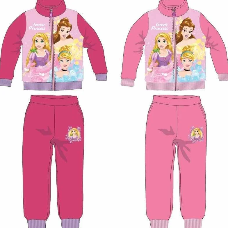 Disney Princesse jogging zippé couleurs contrastées héros