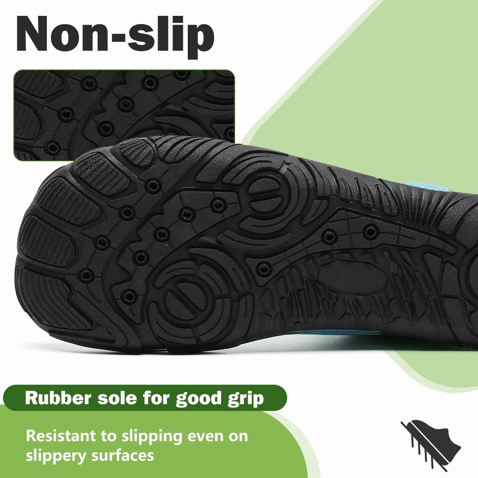 Mishansha Chaussure Aquatique Homme Femme Léger Antidérapant Respirant