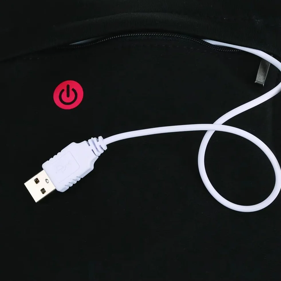 Gilet Réfléchissant LED Clignotants Cyclisme Course à Pied