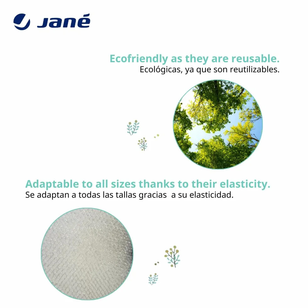 Jané Culottes lavables Coupe Haute Taille Unique Tissu élastique hypoallergéniques Post-Partum