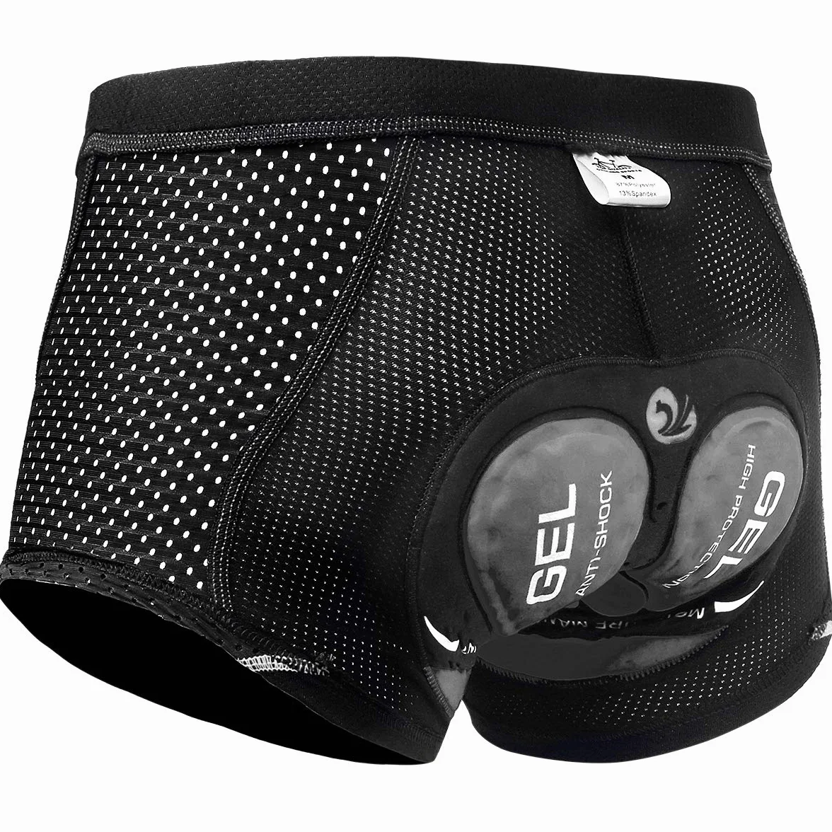 X-TIGER Cyclisme Shorts Velo Padded 5D Gel Sweat Absorbent Fast Drying pour Homme Femme