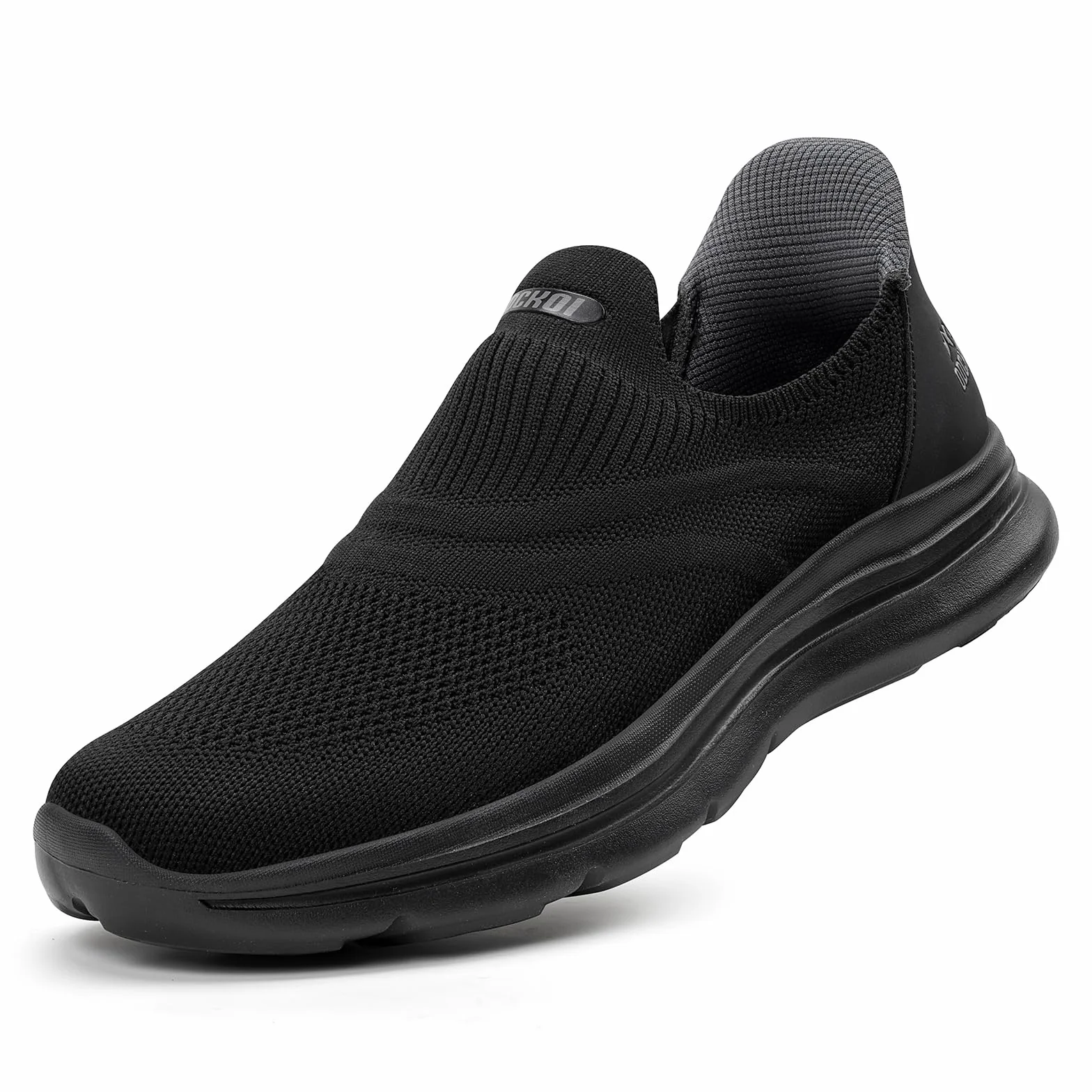 ODCKOI Chaussures de Sport Hommes sans Lacets Slip on Baskets Outdoor Légères Respirantes