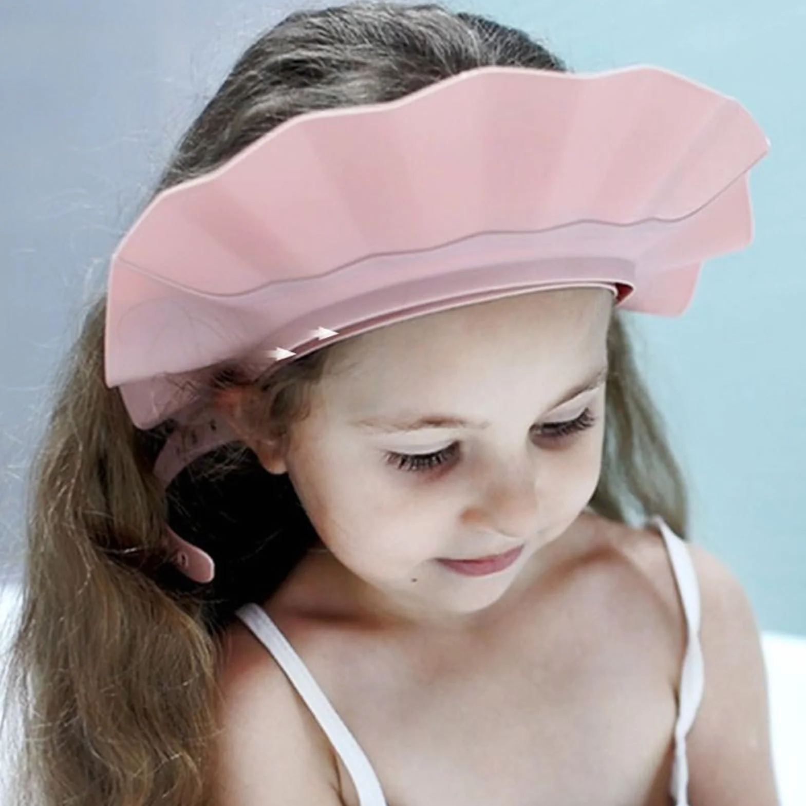 Visière De Bain Imperméable 2 Pièces Sangle Réglable Bouclier Doux Sécurisée Pour Adultes Natation