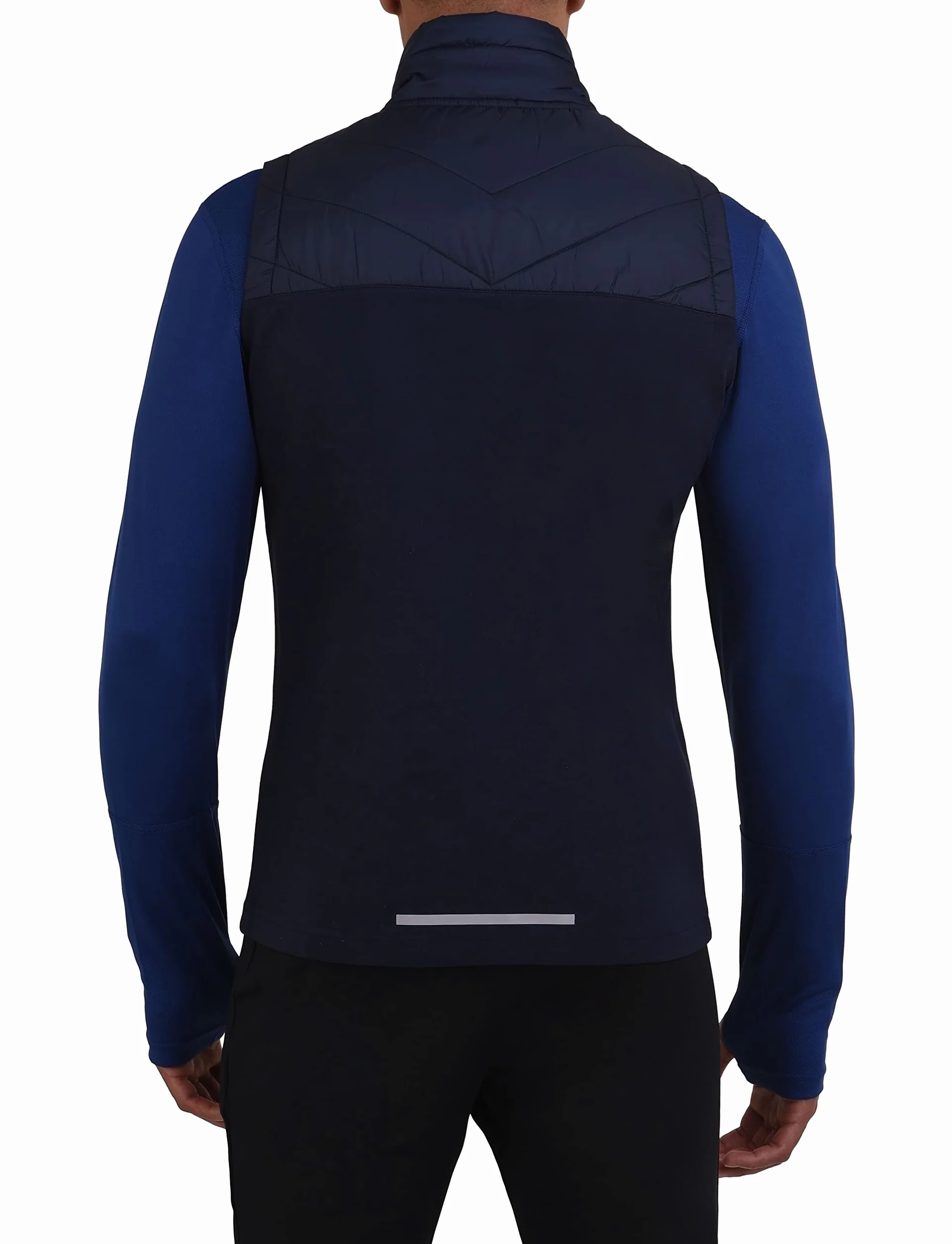 TCA Excel Runner Doudoune de Course à Pied Légère Bodywarmer sans Manche avec Poches Zippées