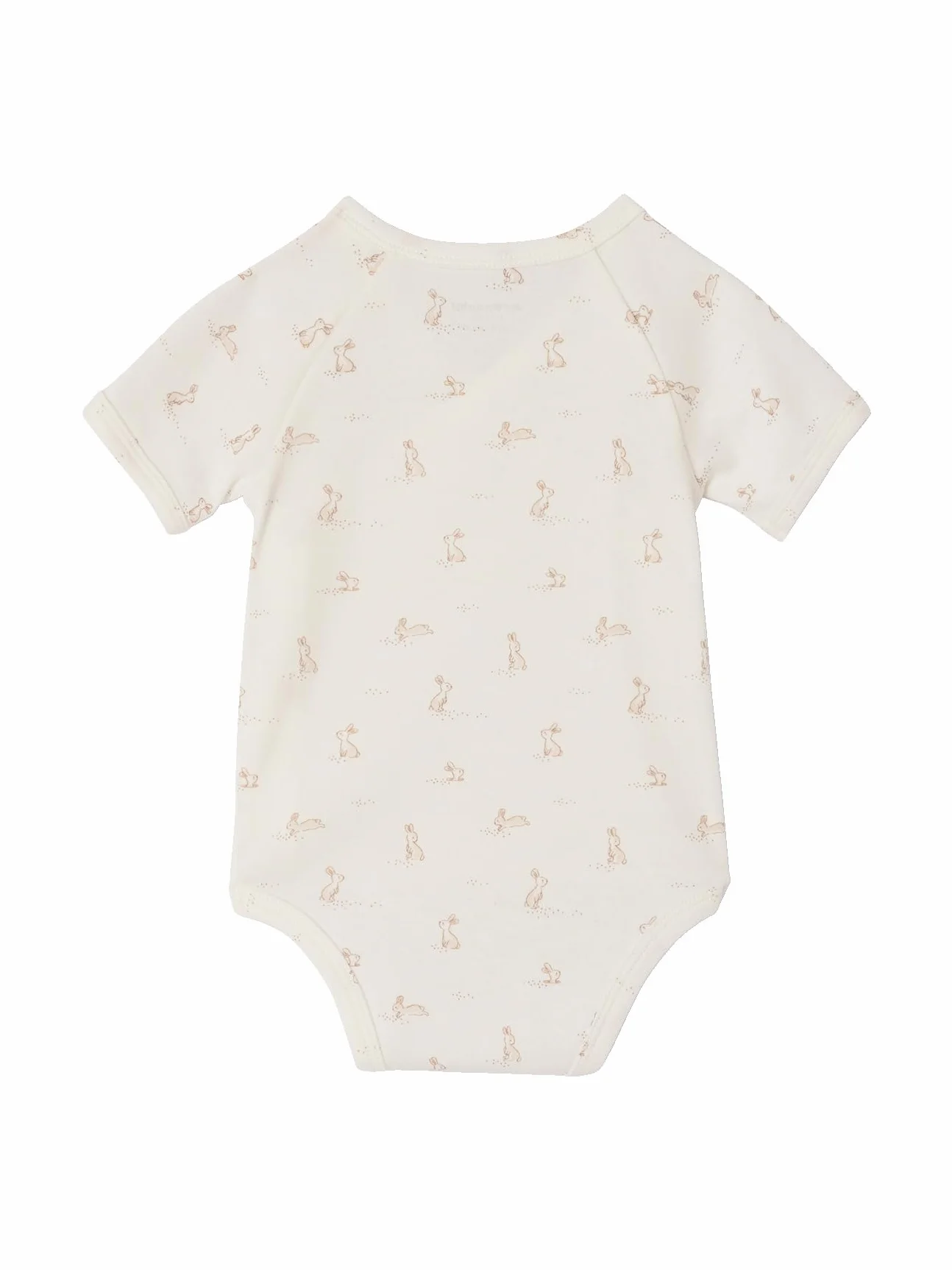 VERTBAUDET Lot 5 bodies bébé manches courtes lapin