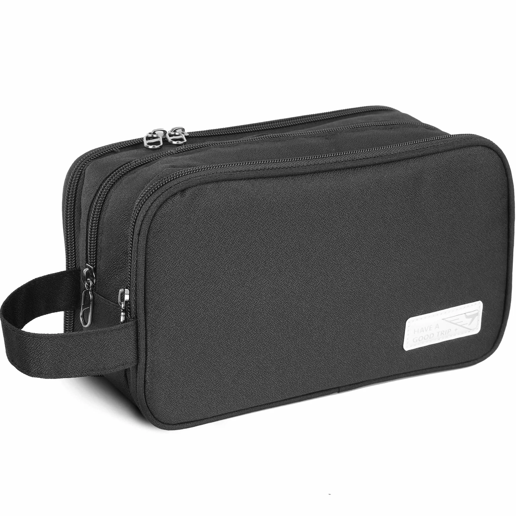 Trousse de Toilette Imperméable Multifonction Grand Sac Cosmétique Voyage Organisateur Rose