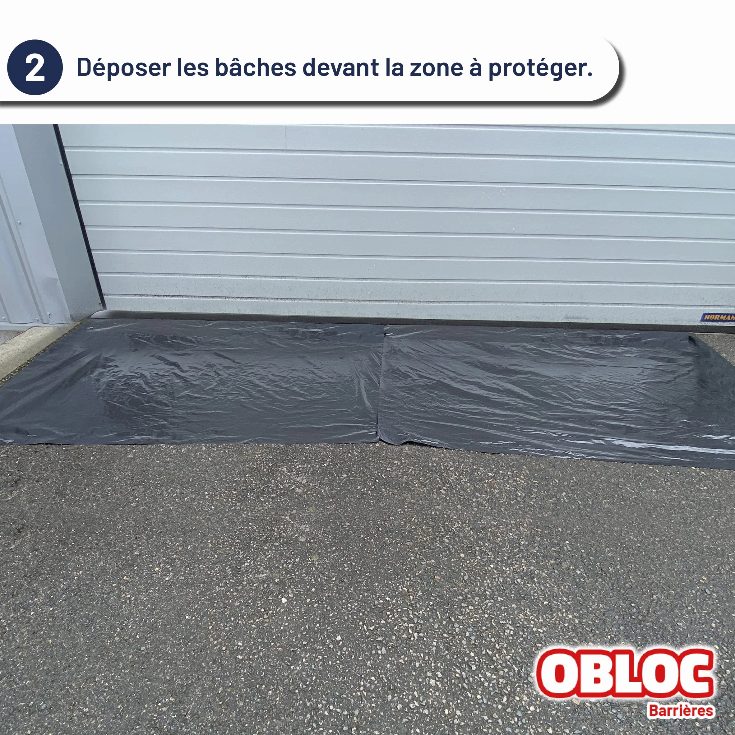 Sacs anti-inondation OBLOC® 60 x 40 cm – Sacs en intissé remplis de polymères superabsorbants